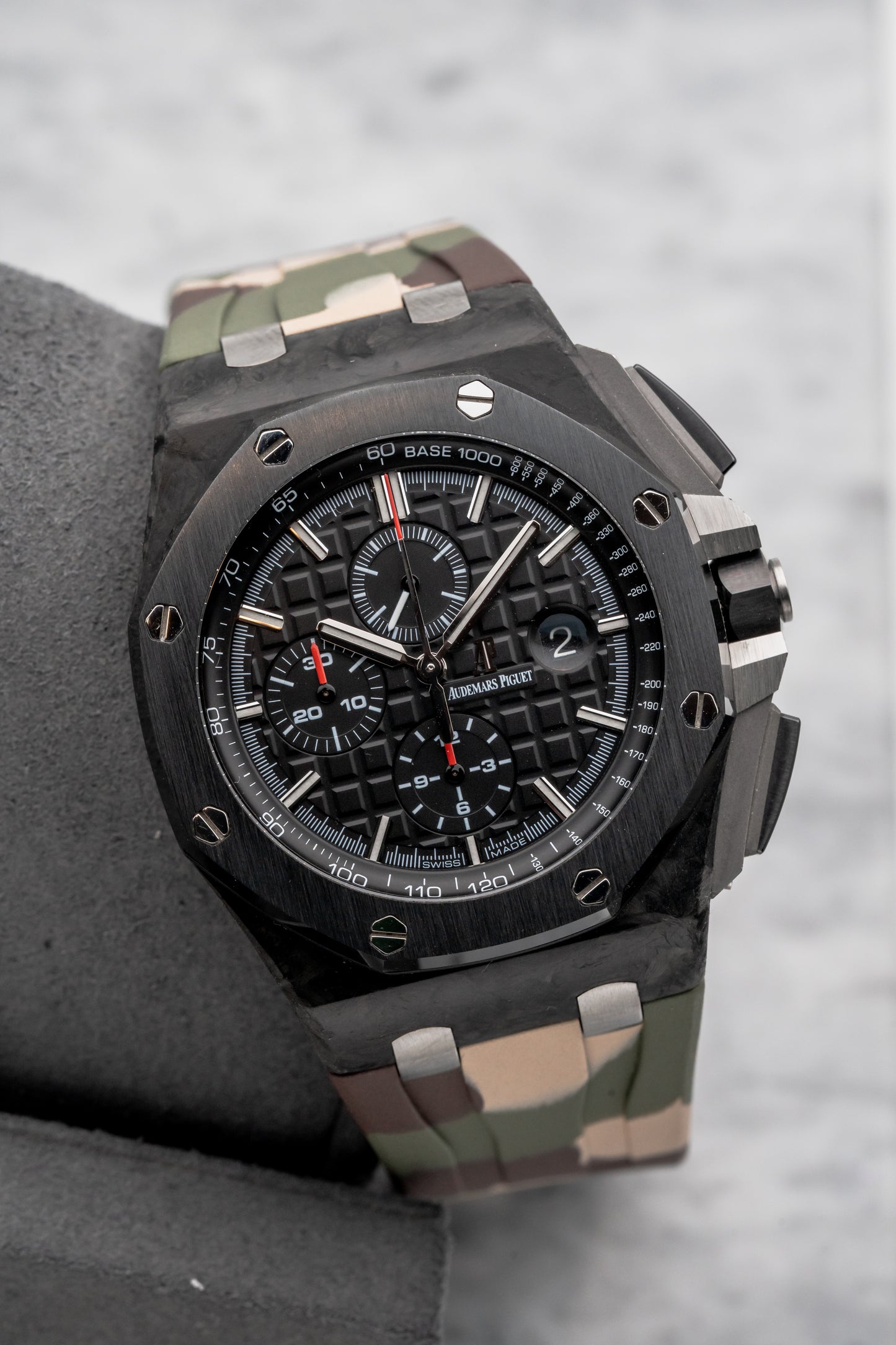 Audemars Piguet Royal Oak Offshore Carbon 26400AU Black Dial