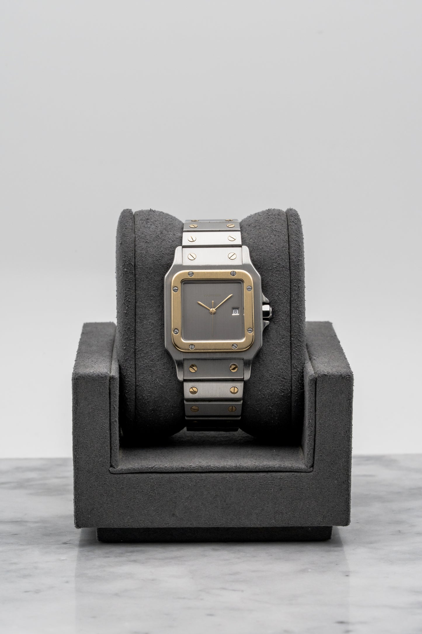 Cartier Carrée “Ghost” HG 2961, Silver Dial