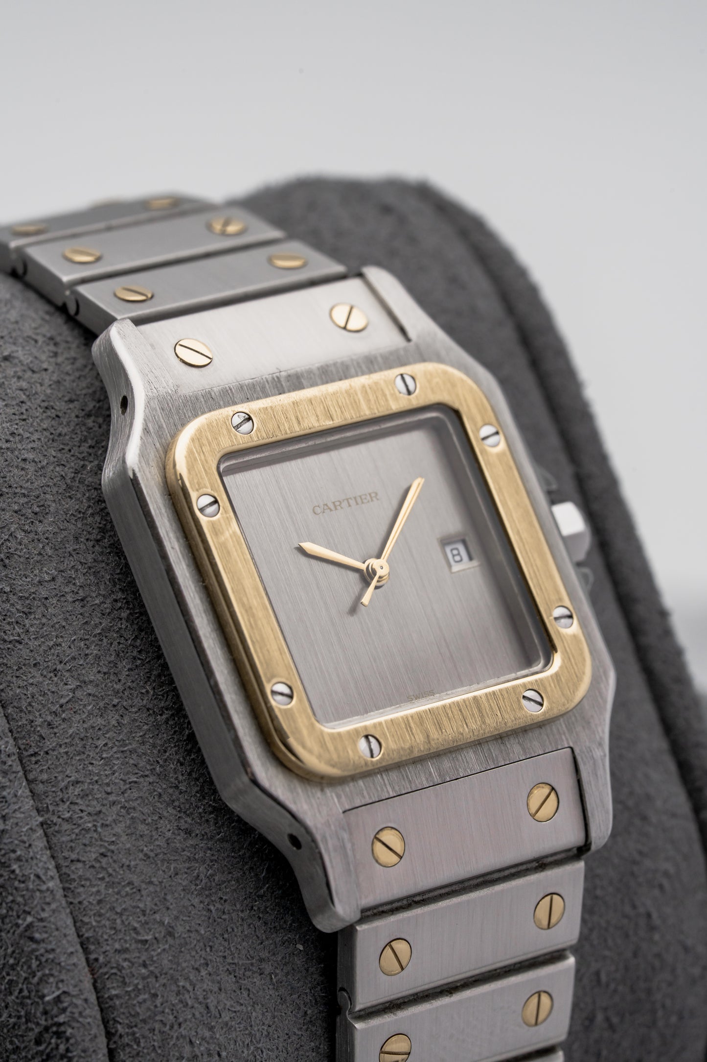 Cartier Carrée “Ghost” HG 2961, Silver Dial