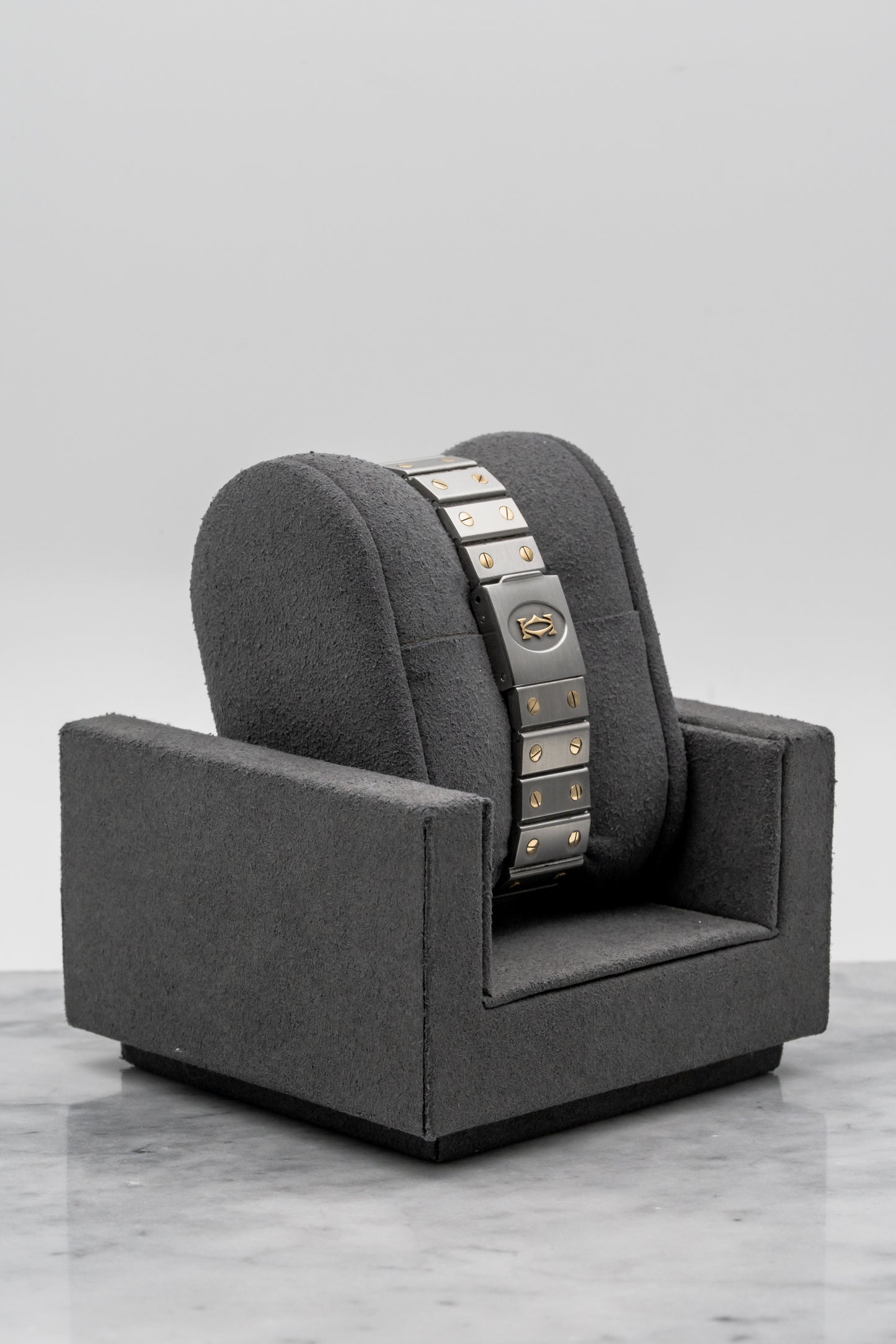 Cartier Carrée “Ghost” HG 2961, Silver Dial