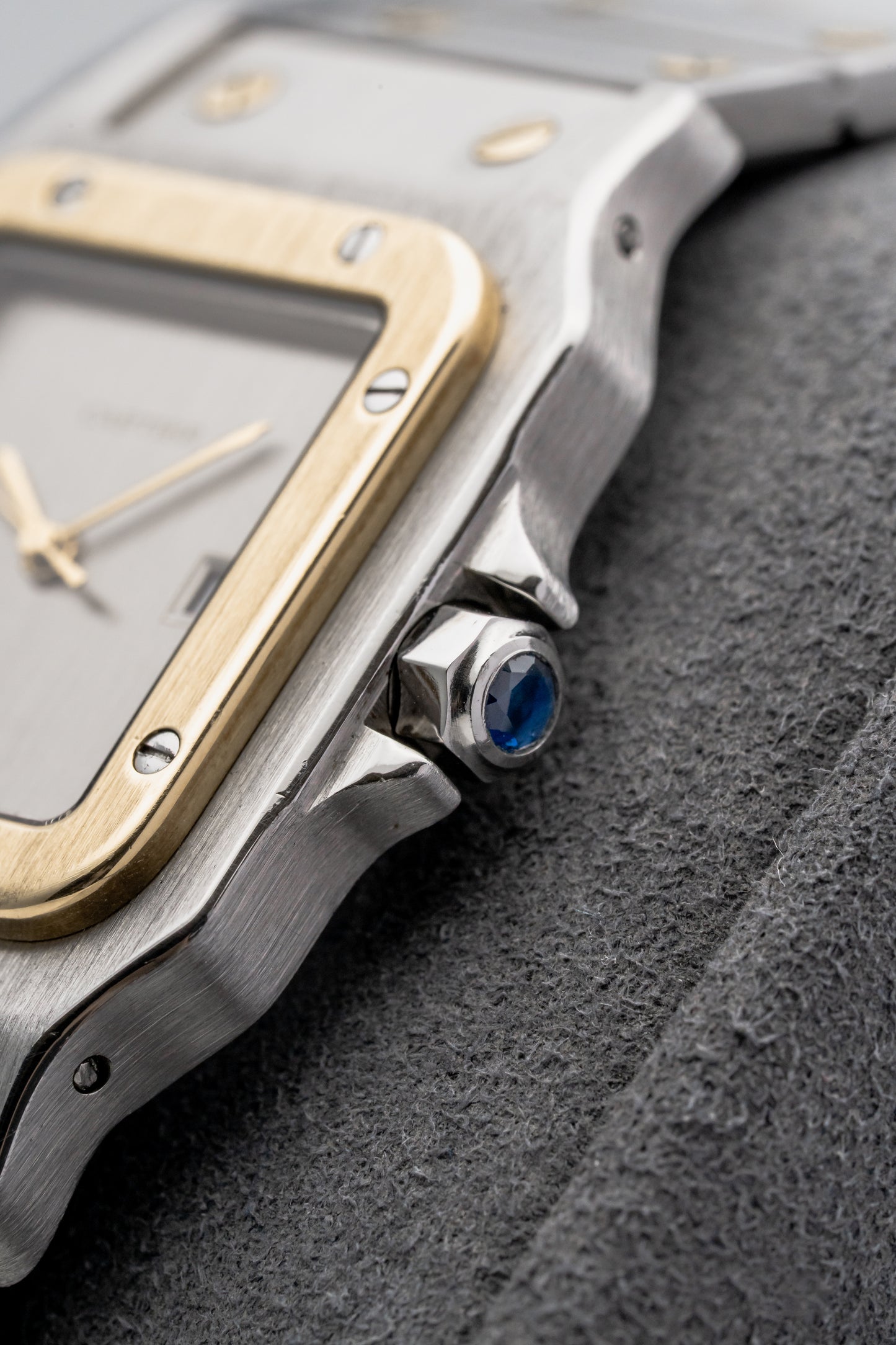 Cartier Carrée “Ghost” HG 2961, Silver Dial