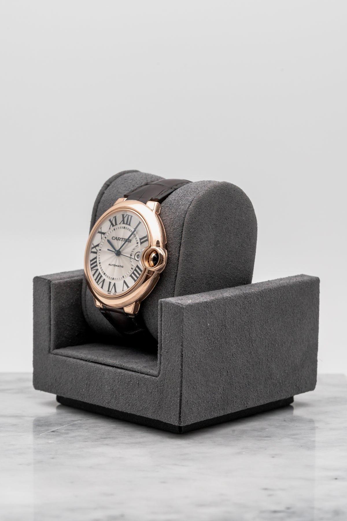 Cartier Ballon Bleu WGBB030 Silver Guilloché Dial