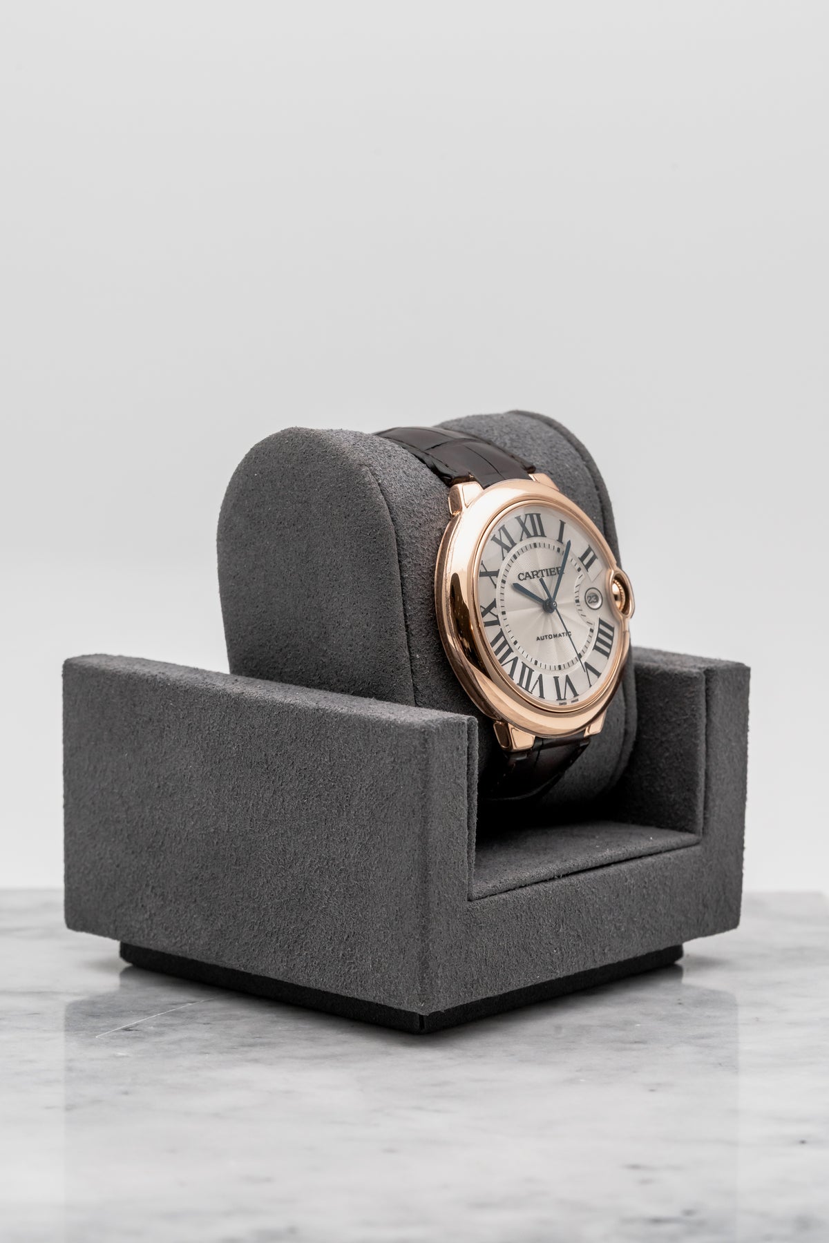 Cartier Ballon Bleu WGBB030 Silver Guilloché Dial
