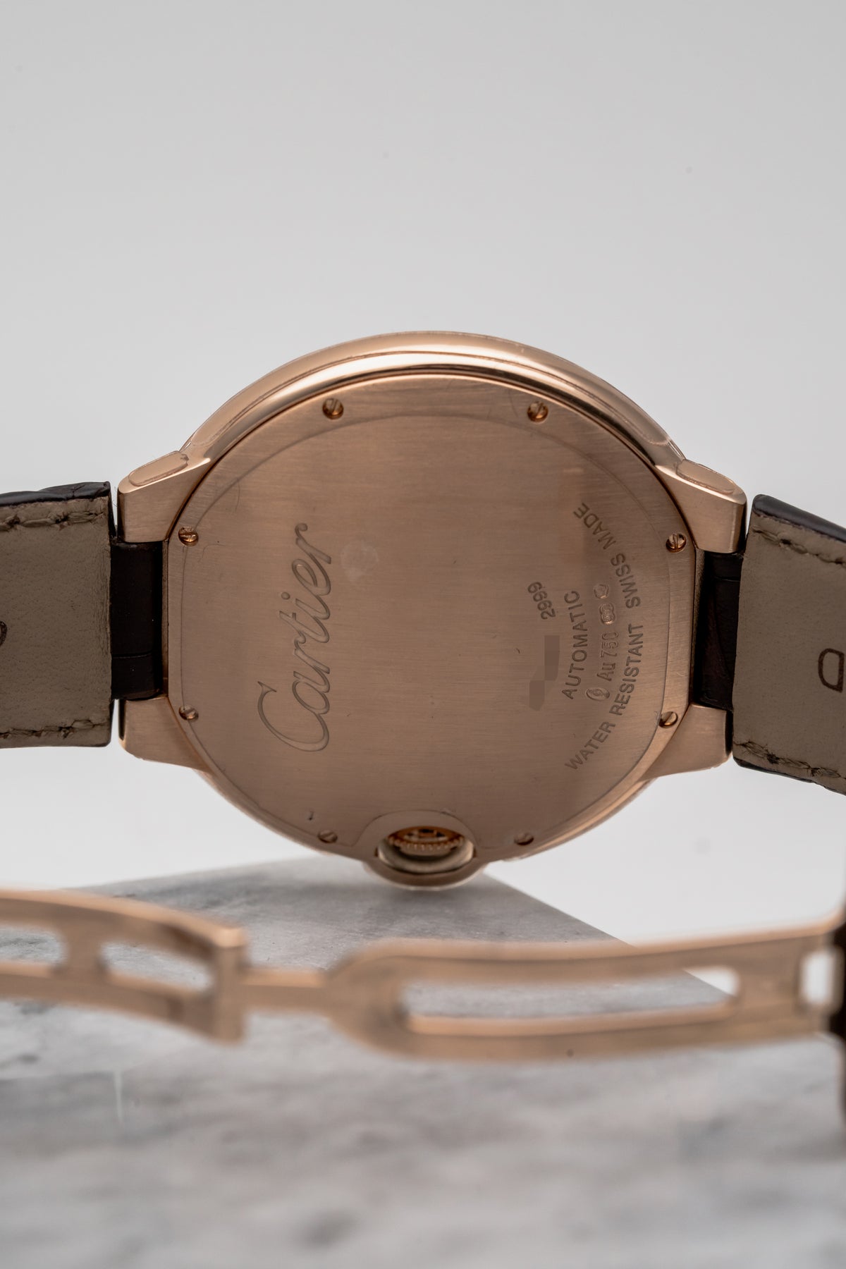 Cartier Ballon Bleu WGBB030 Silver Guilloché Dial