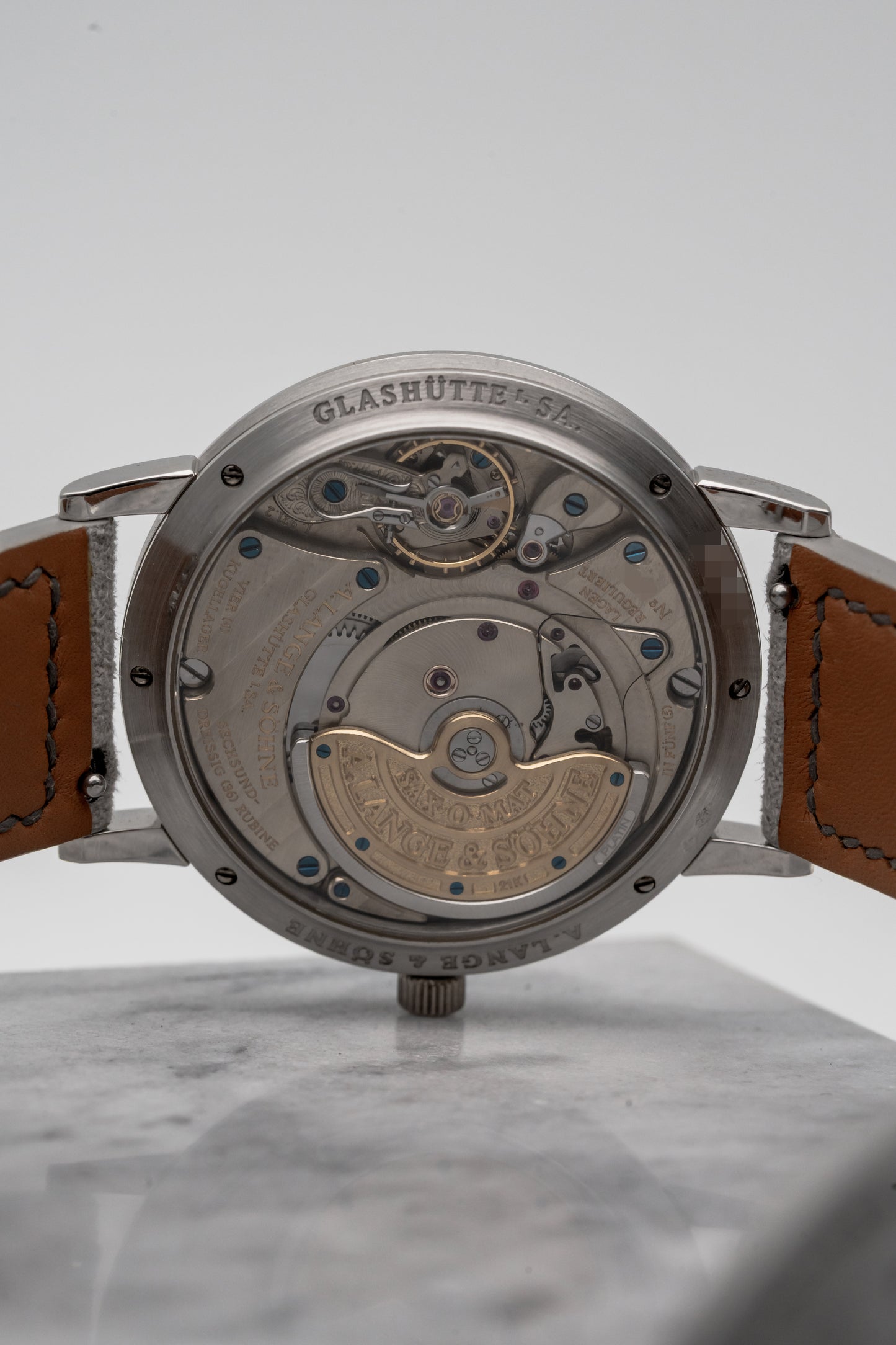 A. Lange & Söhne Saxonia Automatic 301.025 Silver Dial