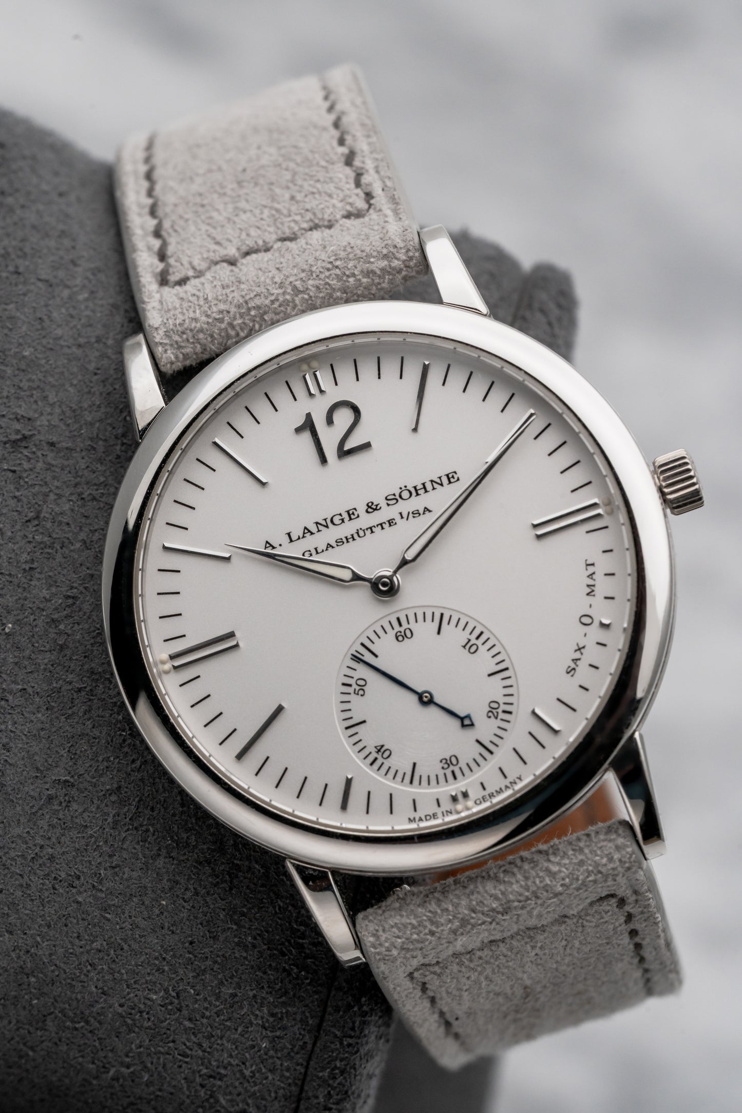 A. Lange & Söhne Saxonia Automatic 301.025 Silver Dial