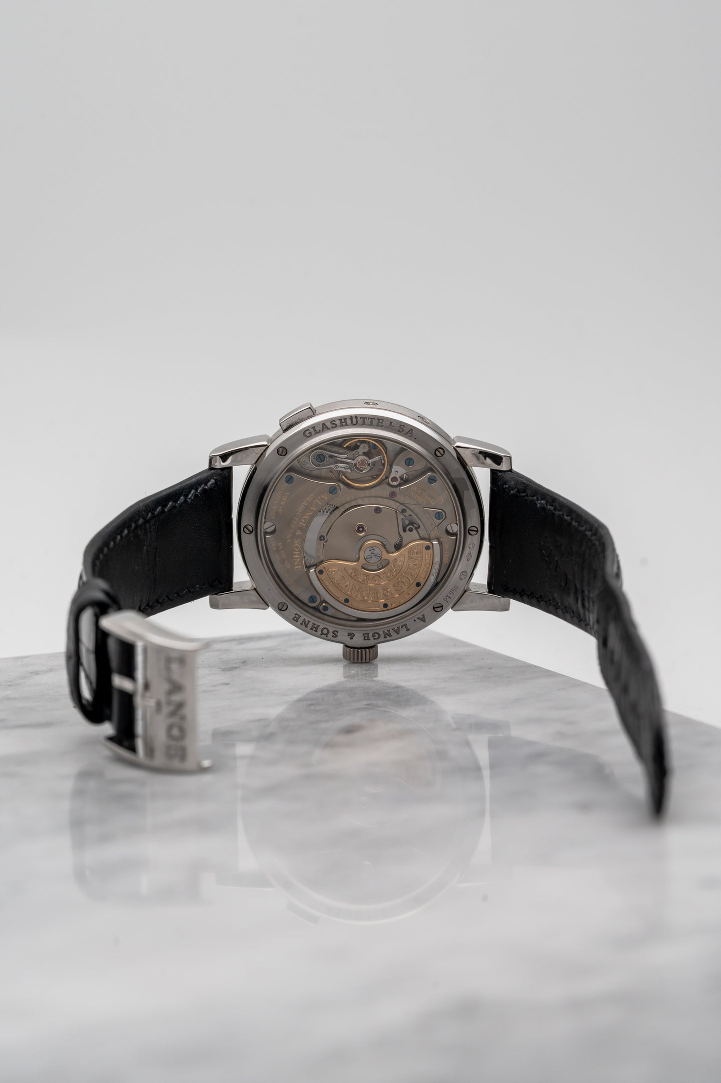 A. Lange & Söhne Langematik Perpetual Platinum 310.025 Silver Dial