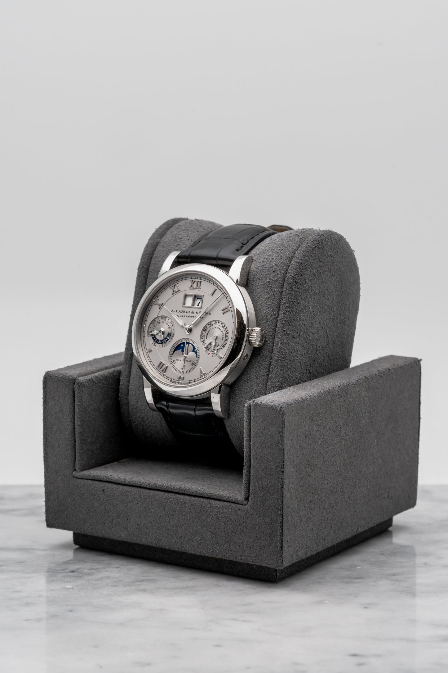 A. Lange & Söhne Langematik Perpetual Platinum 310.025 Silver