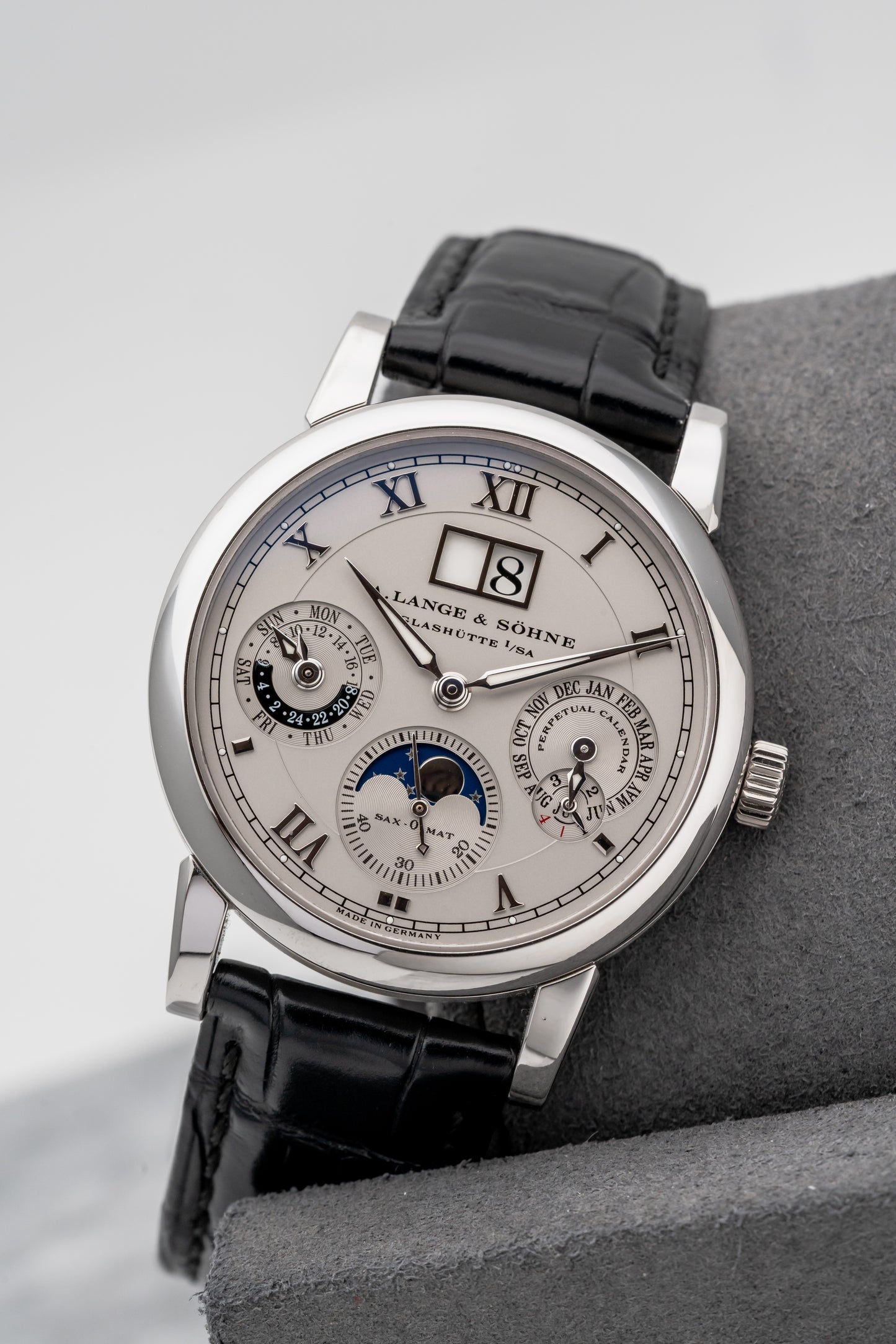 A. Lange & Söhne Langematik Perpetual Platinum 310.025 Silver