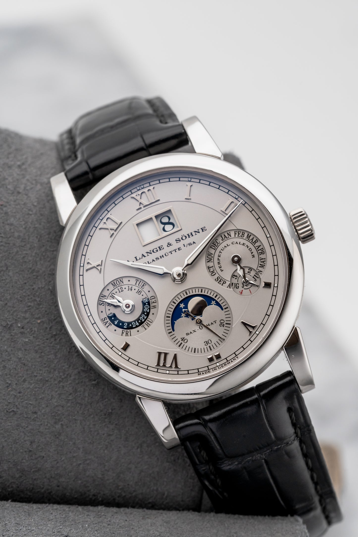 A. Lange & Söhne Langematik Perpetual Platinum 310.025 Silver