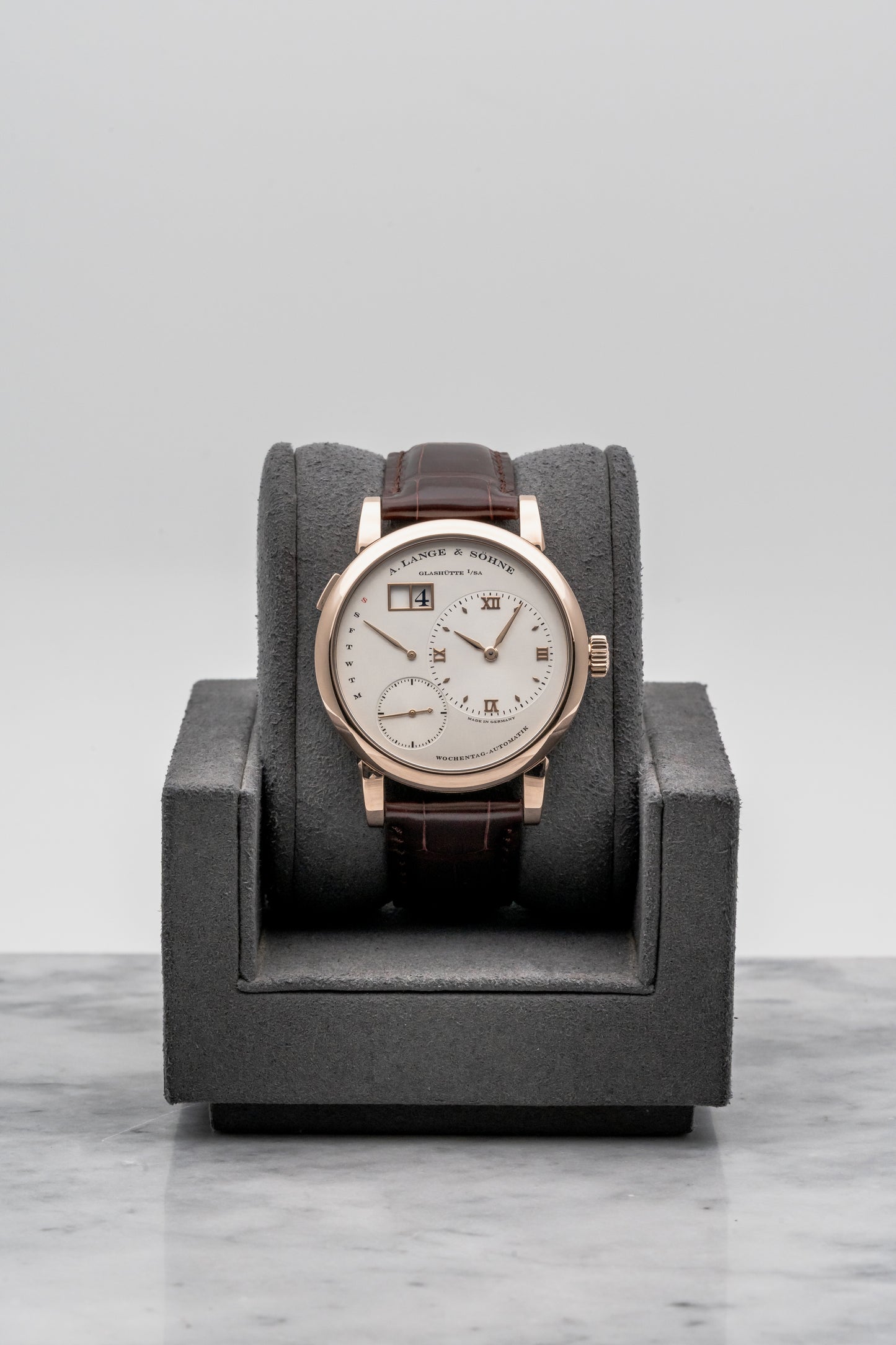 A. Lange & Söhne Lange 1 Daymatic 320.032 Silver Dial