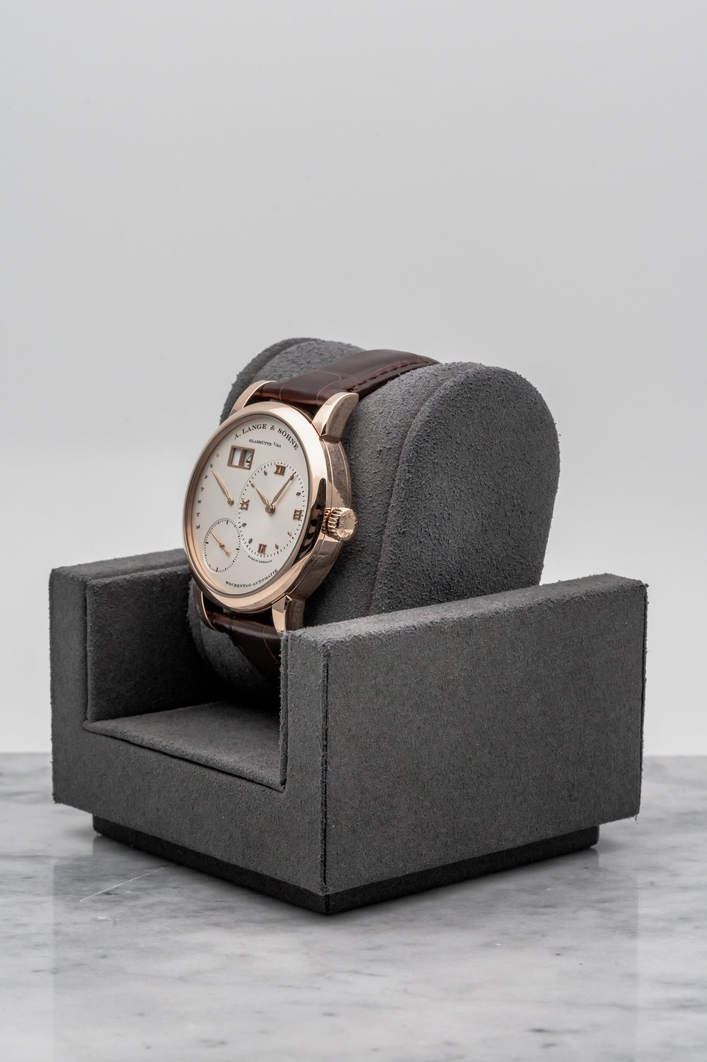 A. Lange & Söhne Lange 1 Daymatic 320.032 Silver Dial