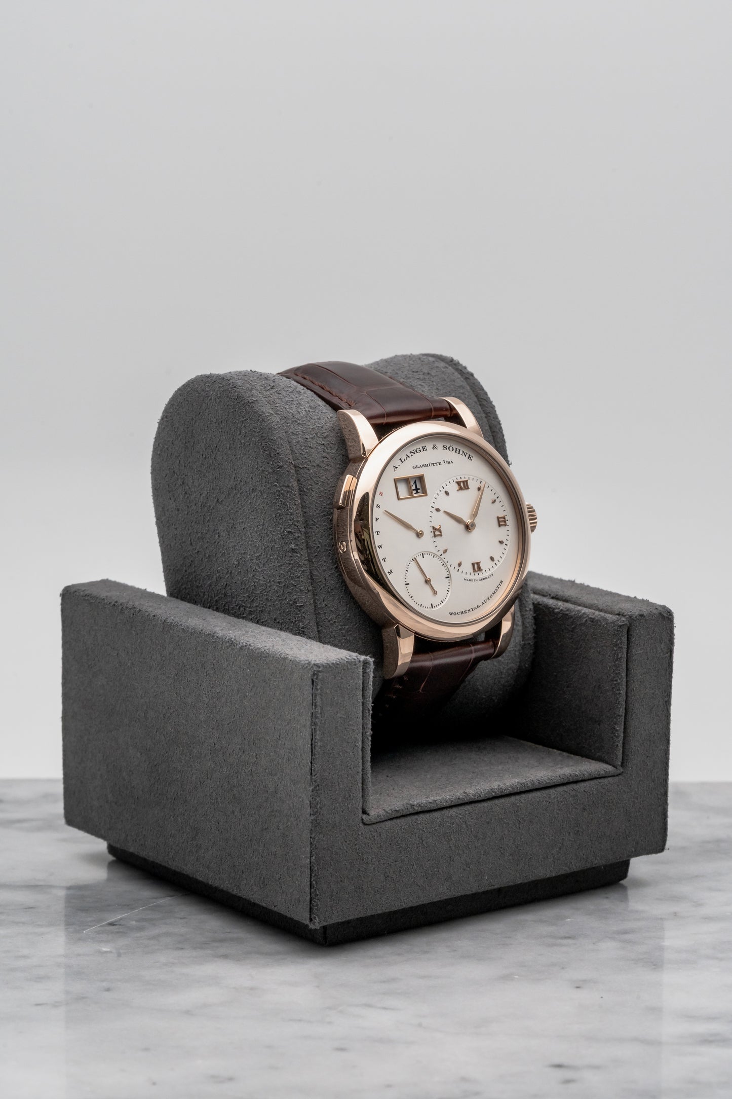 A. Lange & Söhne Lange 1 Daymatic 320.032 Silver Dial