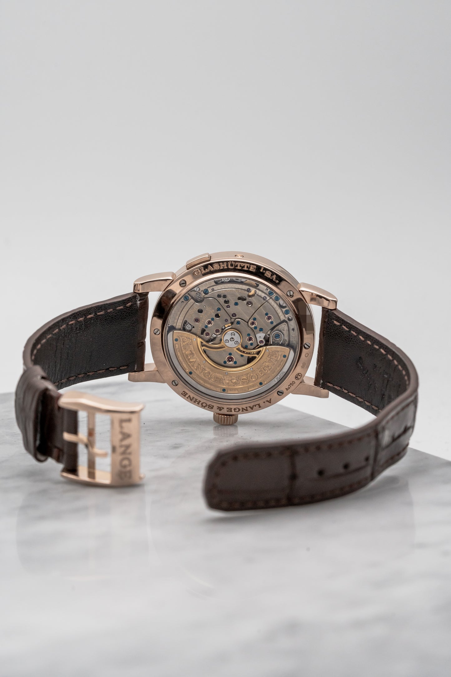 A. Lange & Söhne Lange 1 Daymatic 320.032, Silver Dial, Rose Gold