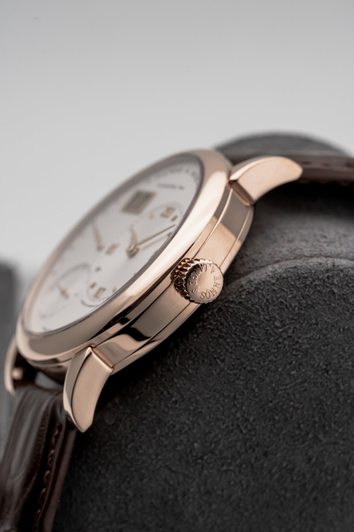 A. Lange & Söhne Lange 1 Daymatic 320.032, Silver Dial, Rose Gold