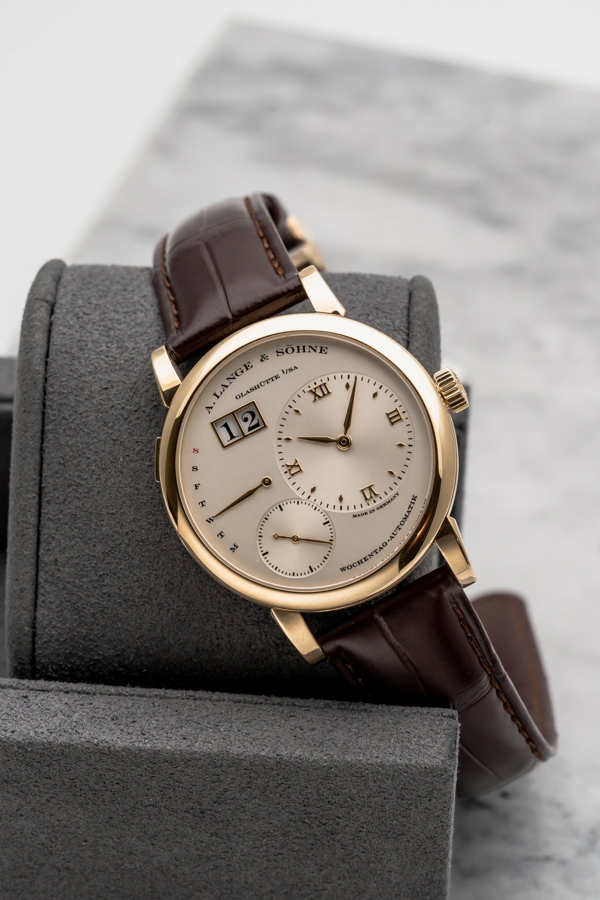 A. Lange & Söhne Lange 1 Daymatic 320.032 Silver Dial