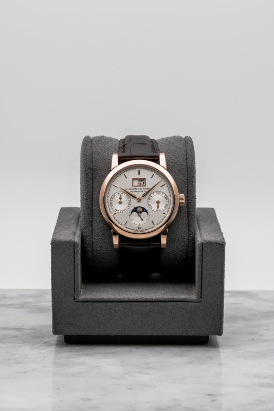 A. Lange & Söhne Saxonia Annual Calendar 330.032, Silver Dial