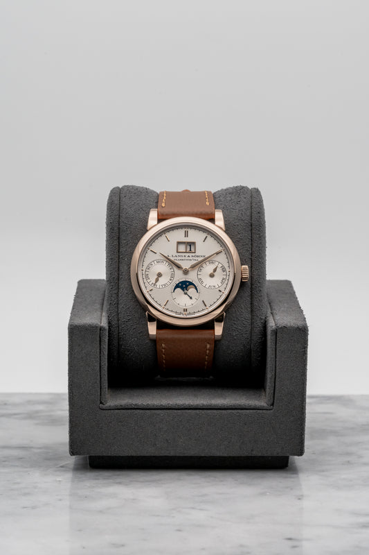 A. Lange & Söhne Saxonia Annual Calendar 330.032, Silver Dial