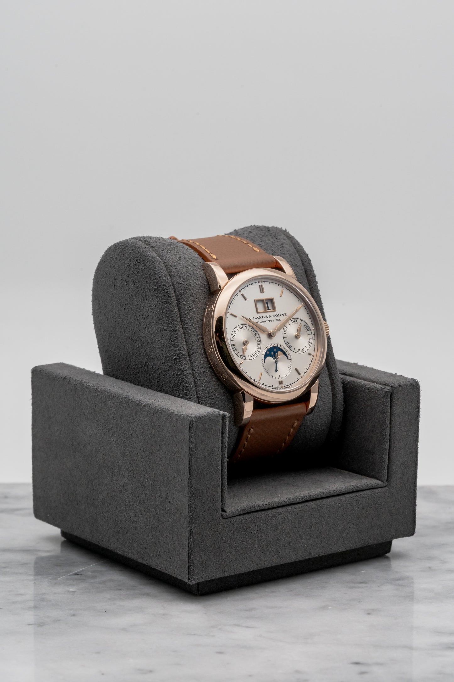 A. Lange & Söhne Saxonia Annual Calendar 330.032, Silver Dial