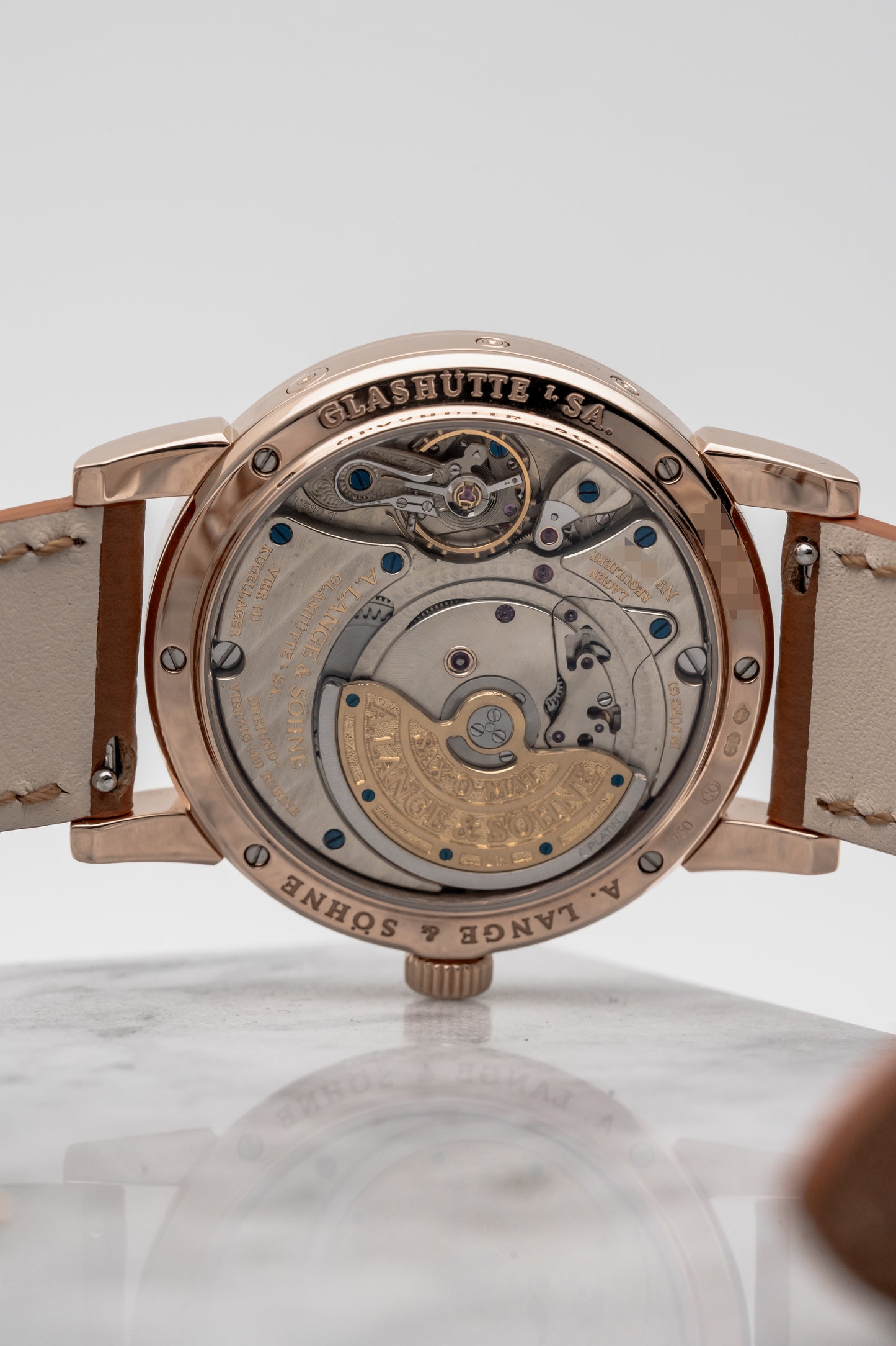 A. Lange & Söhne Saxonia Annual Calendar 330.032, Silver Dial