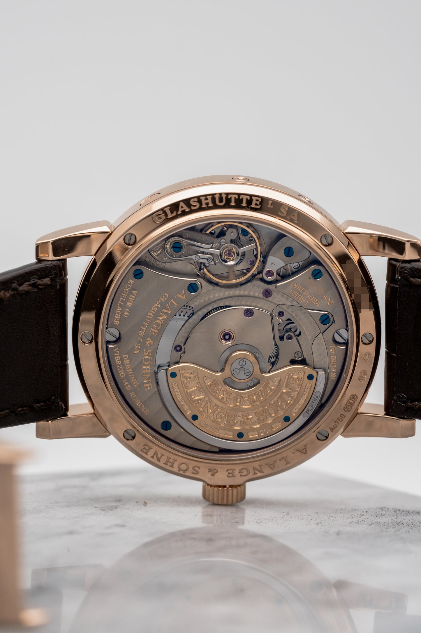 A. Lange & Söhne Saxonia Annual Calendar 330.032, Silver Dial