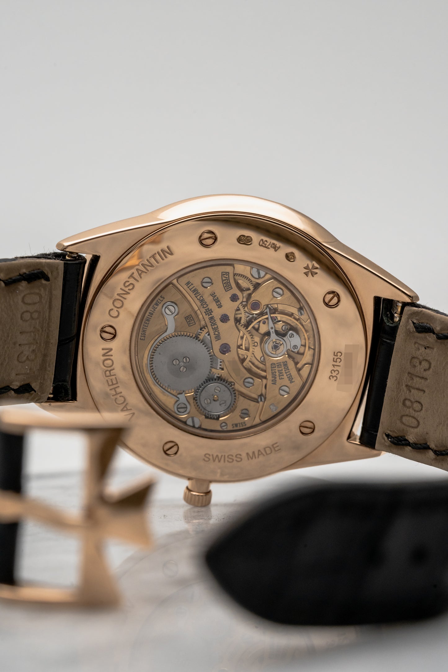 Vacheron Constantin Historiques Ultra-Fine 33155/000R-9588, Silver Dial