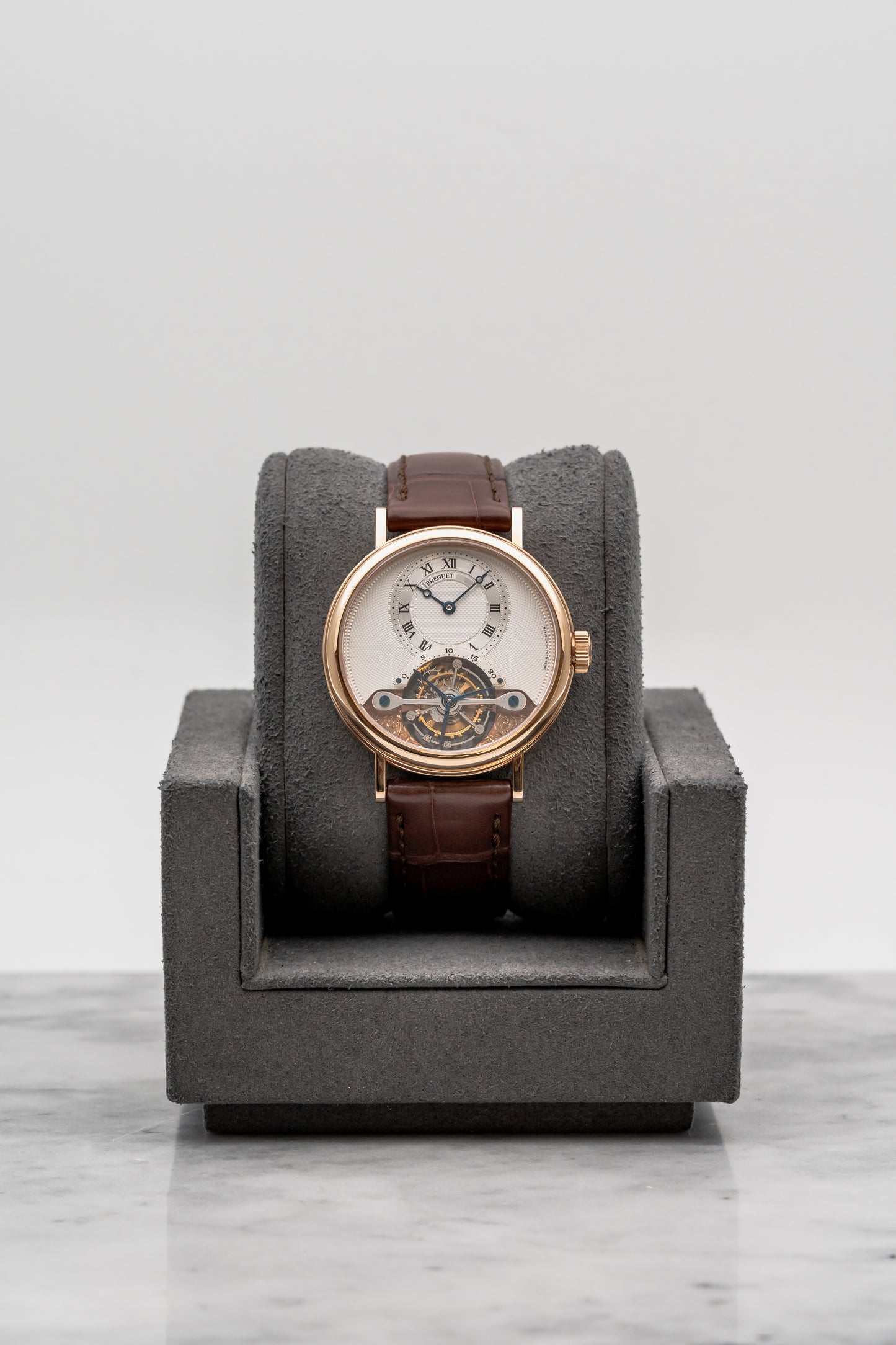 Breguet Classique Tourbillon 3357BR Silver Guilloché Dial