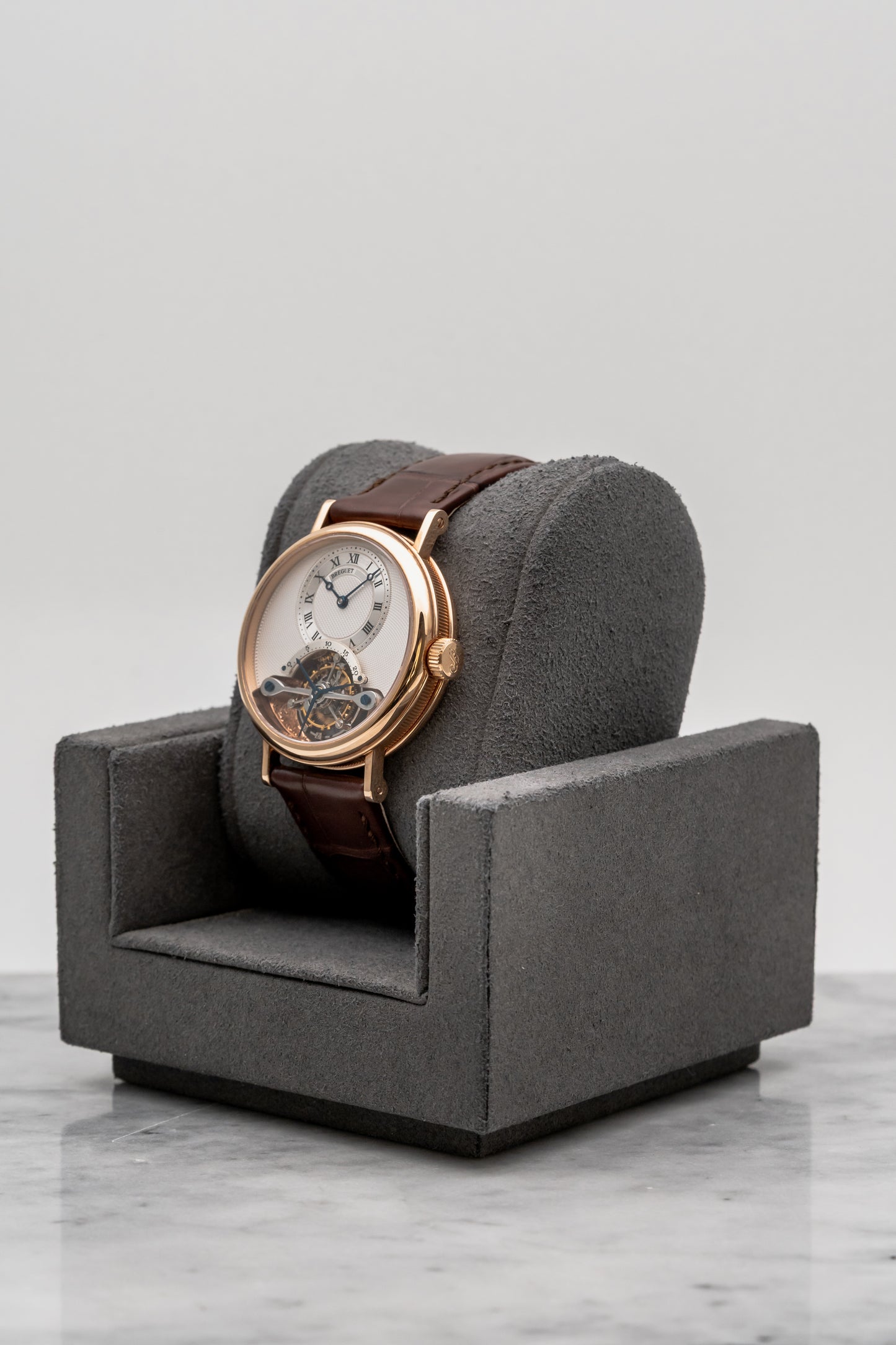 Breguet Classique Tourbillon 3357BR Silver Guilloché Dial
