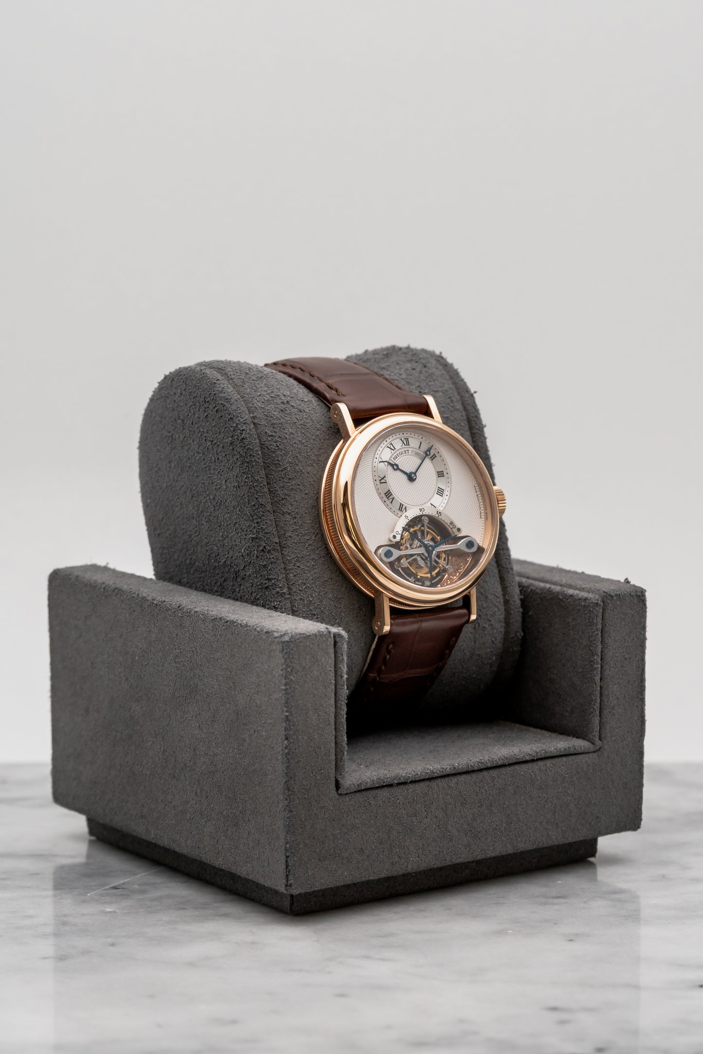 Breguet Classique Tourbillon 3357BR Silver Guilloché Dial