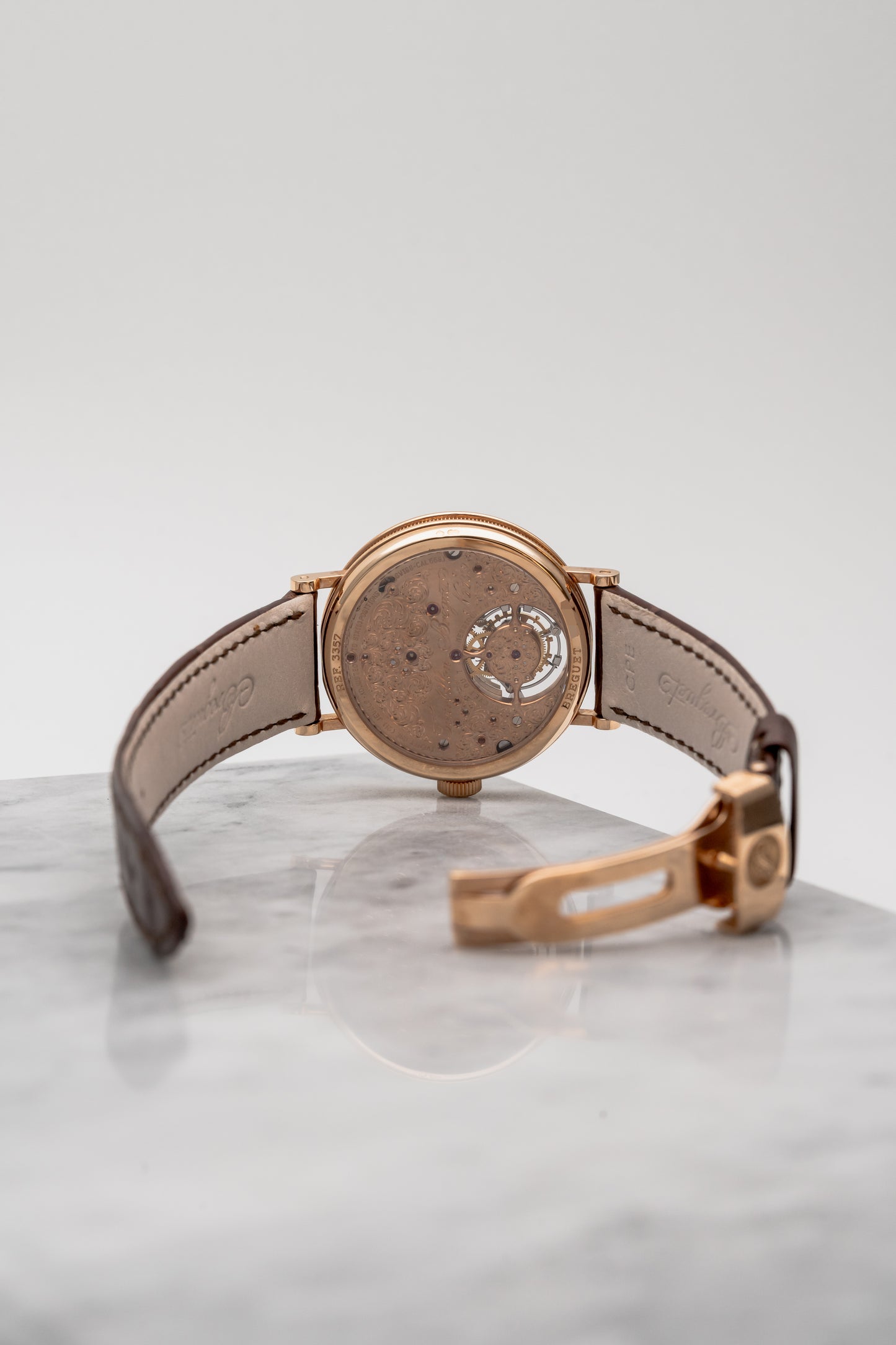 Breguet Classique Tourbillon 3357BR Silver Guilloché Dial