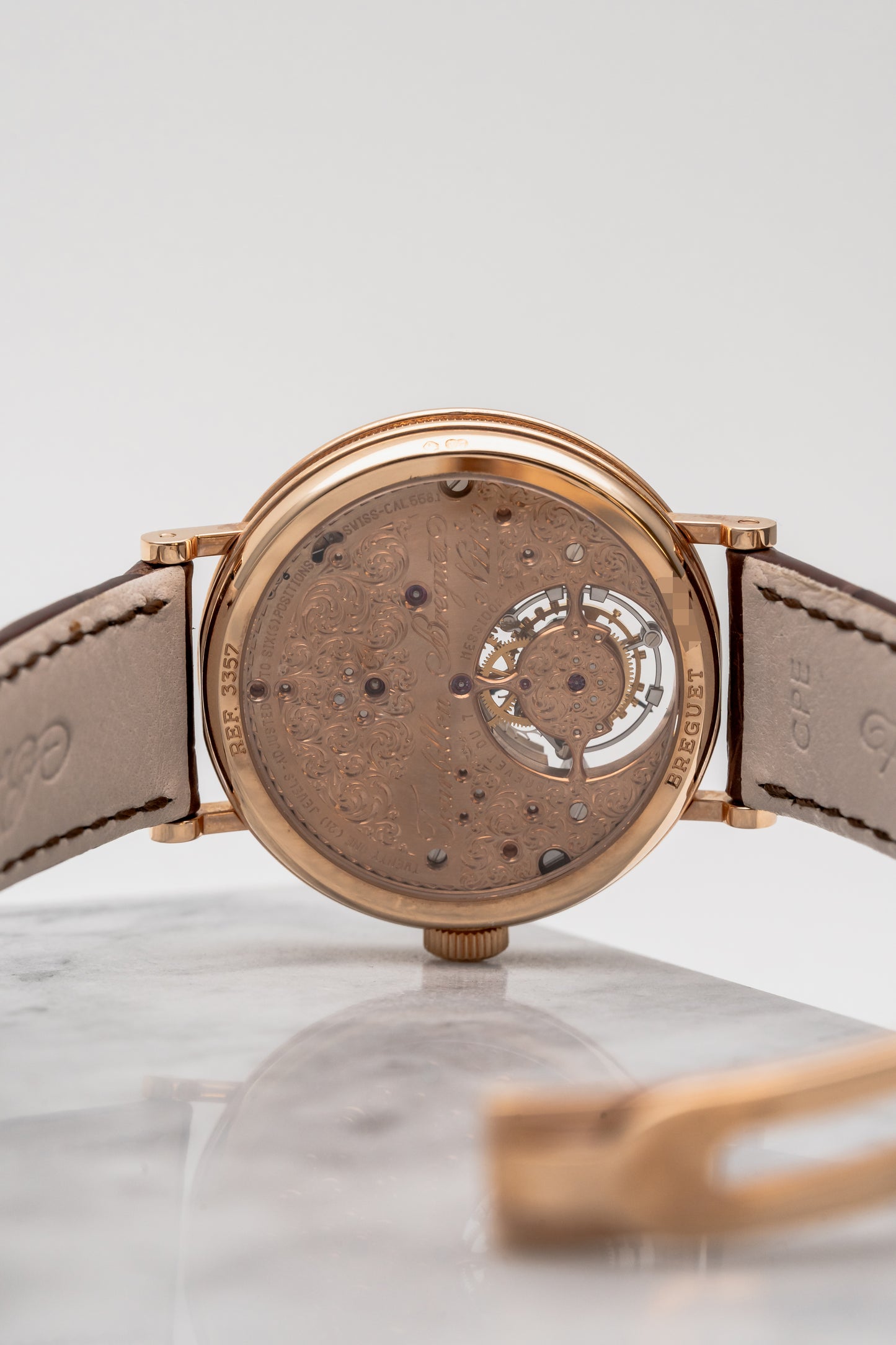 Breguet Classique Tourbillon 3357BR Silver Guilloché Dial