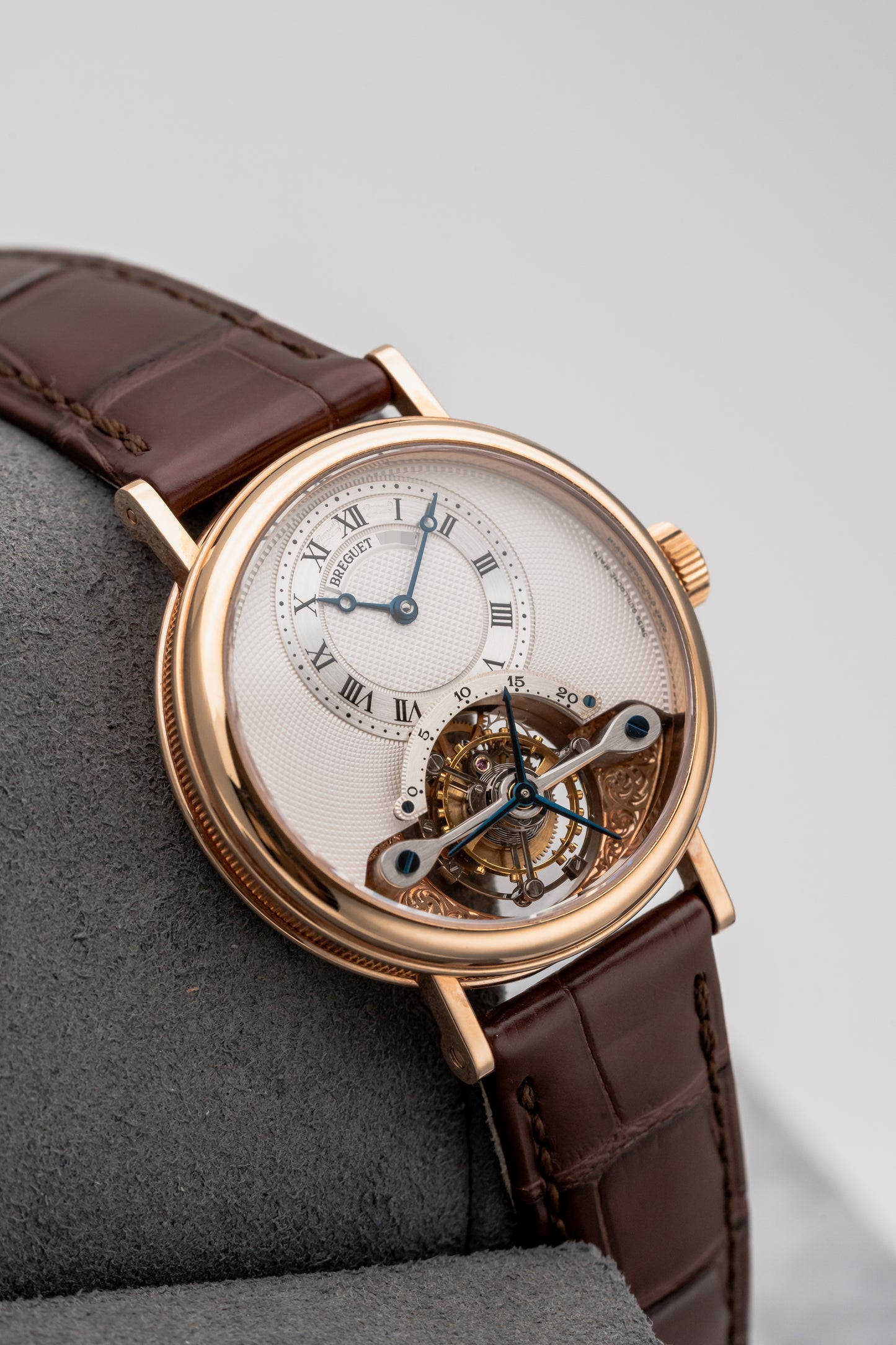Breguet Classique Tourbillon 3357BR Silver Guilloché Dial