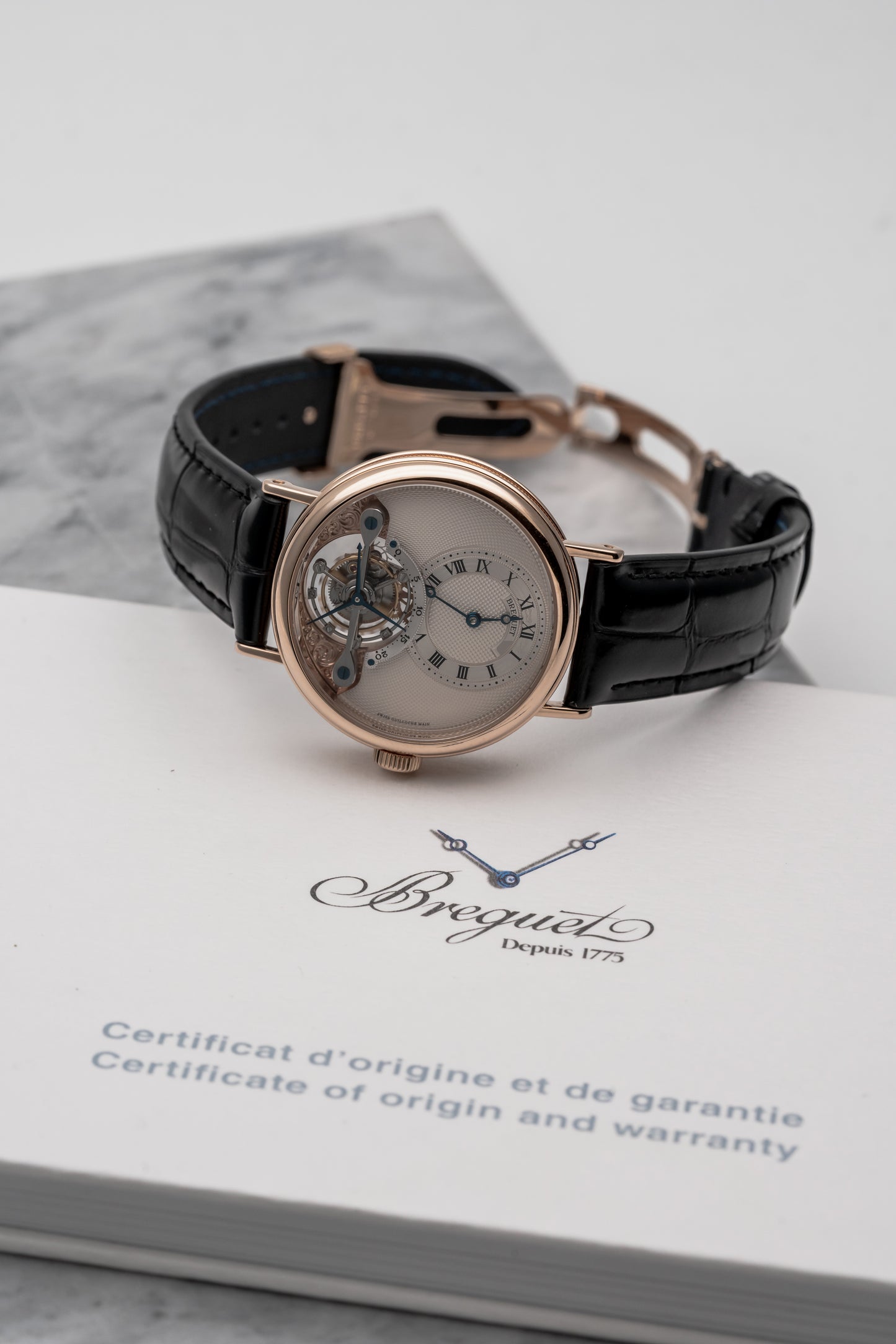 Breguet Classique Tourbillon 3357BR/12/986, Rose Gold