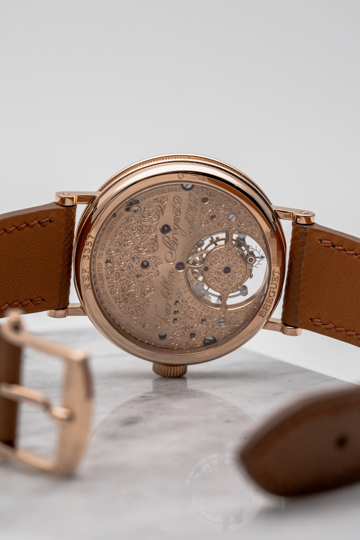 Breguet Classique Tourbillon 3357BR/12/986 Silver Guilloché Dial