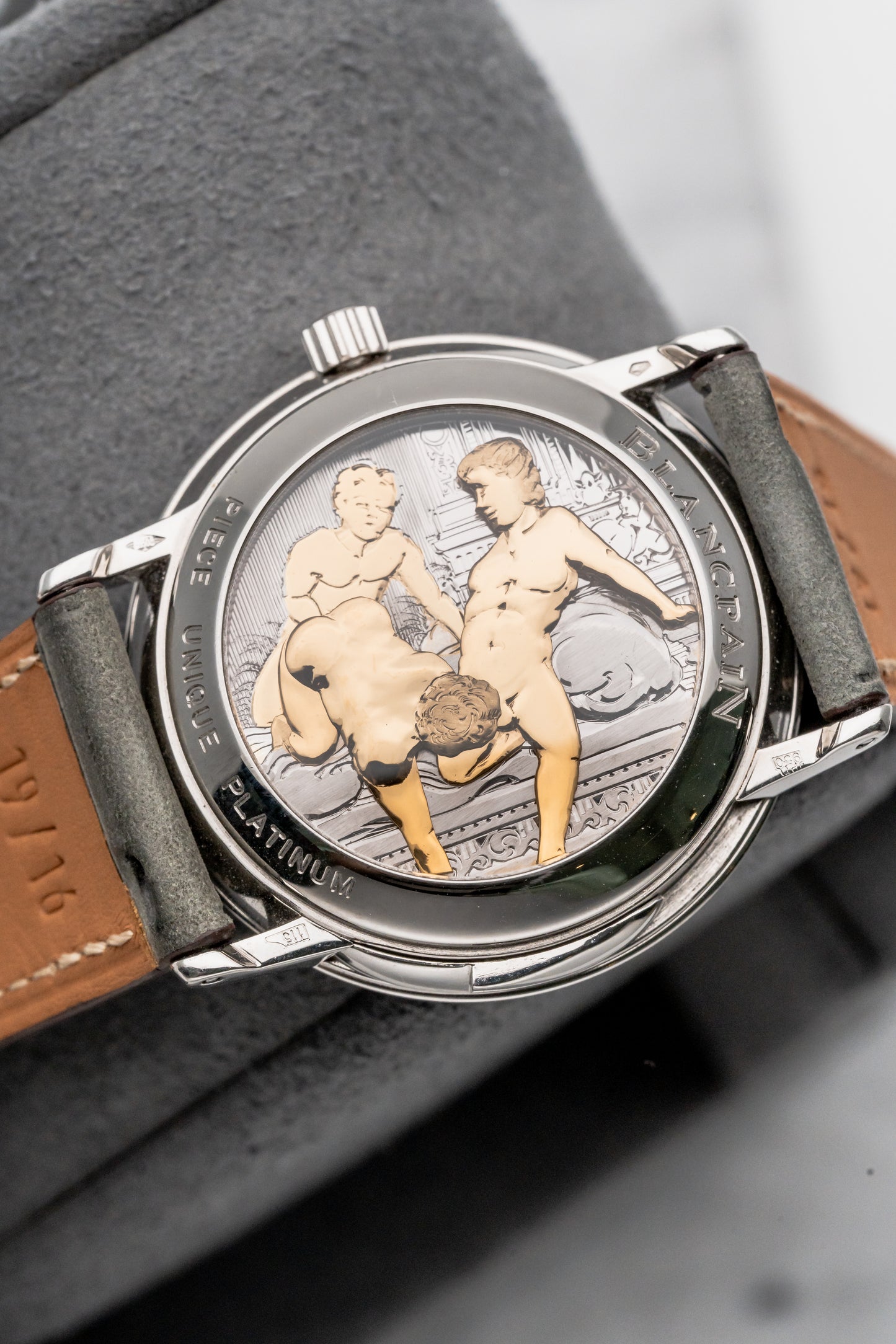 Blancpain Minute Repeater Piece Unique Erotic White Dial