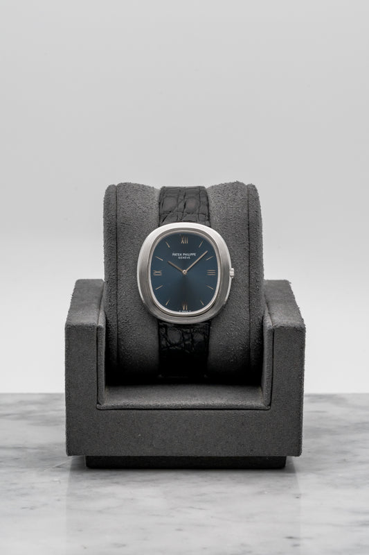 Patek Philippe Ellipse 3589G, Blue Dial