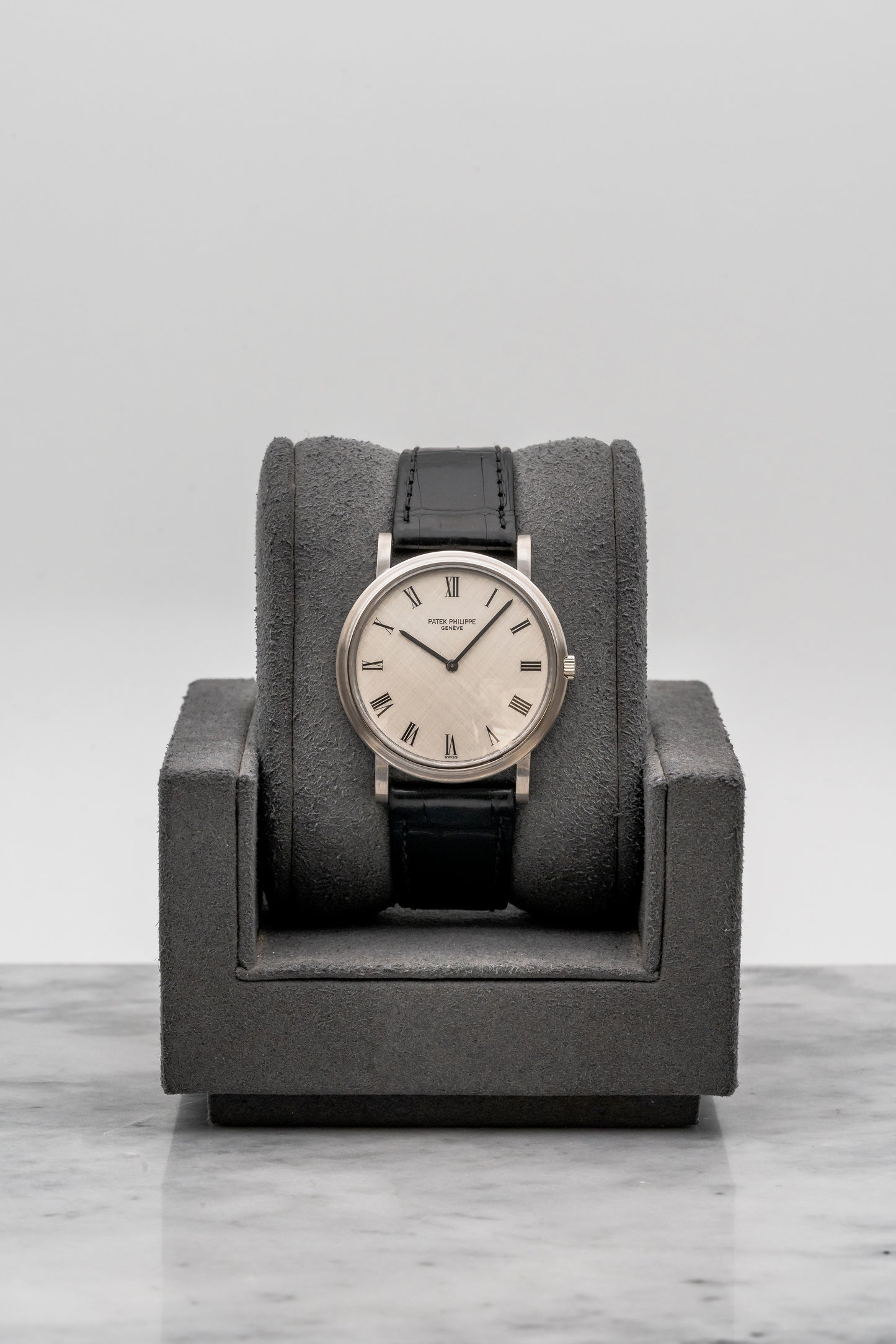 Patek Philippe Calatrava 3591G Linen-Textured Dial