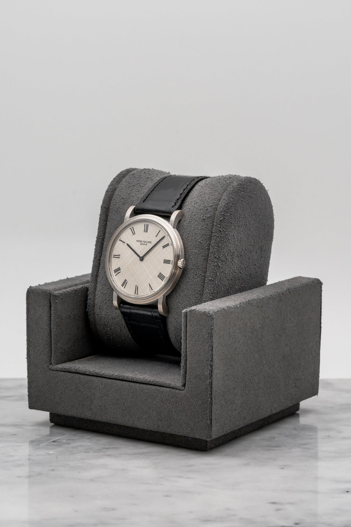 Patek Philippe Calatrava 3591G Linen-Textured Dial