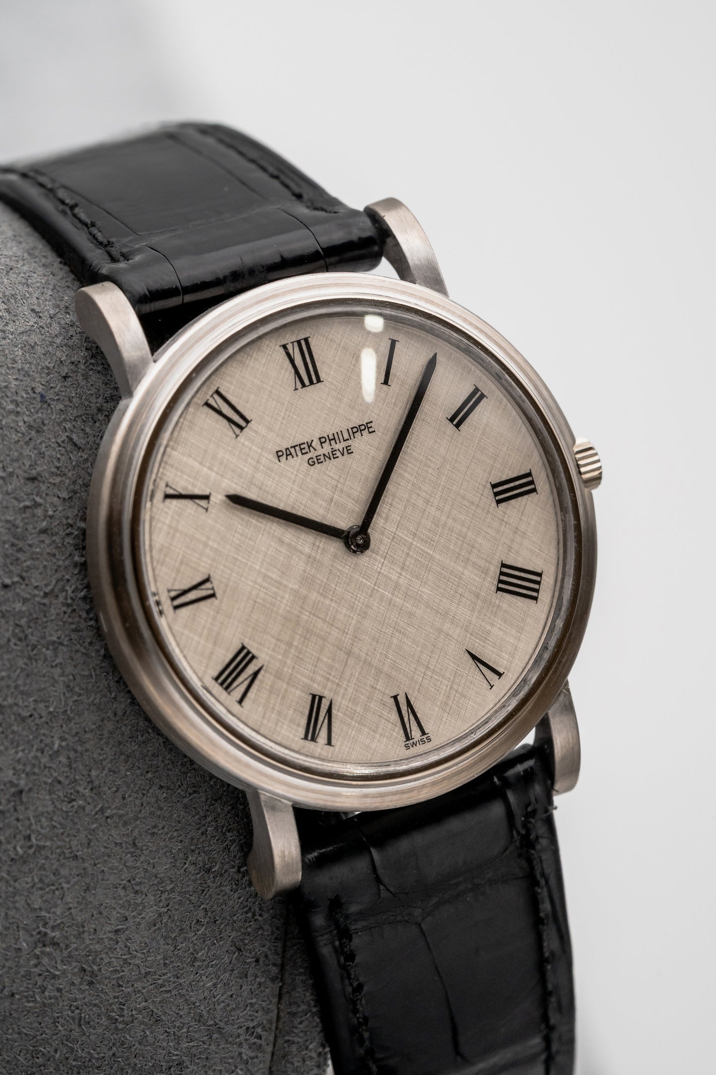 Patek Philippe Calatrava 3591G Linen-Textured Dial