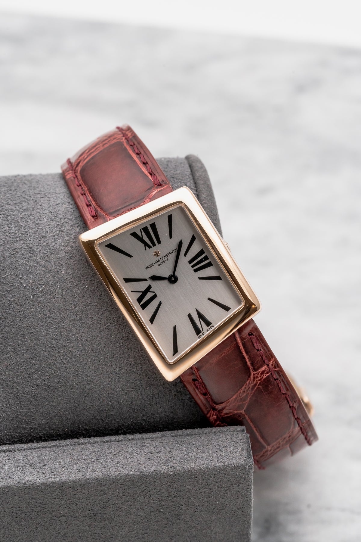 Vacheron Constantin 1972 Asymmetrical 37010R Silver Dial