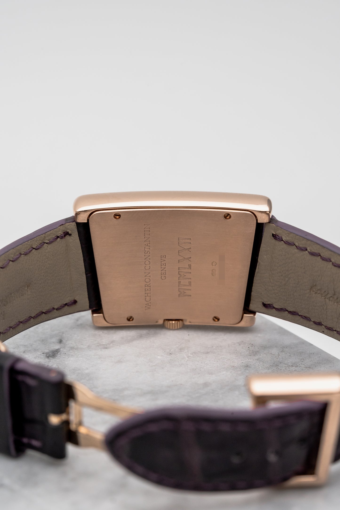 Vacheron Constantin 1972 Asymmetrical 37010R Silver Dial