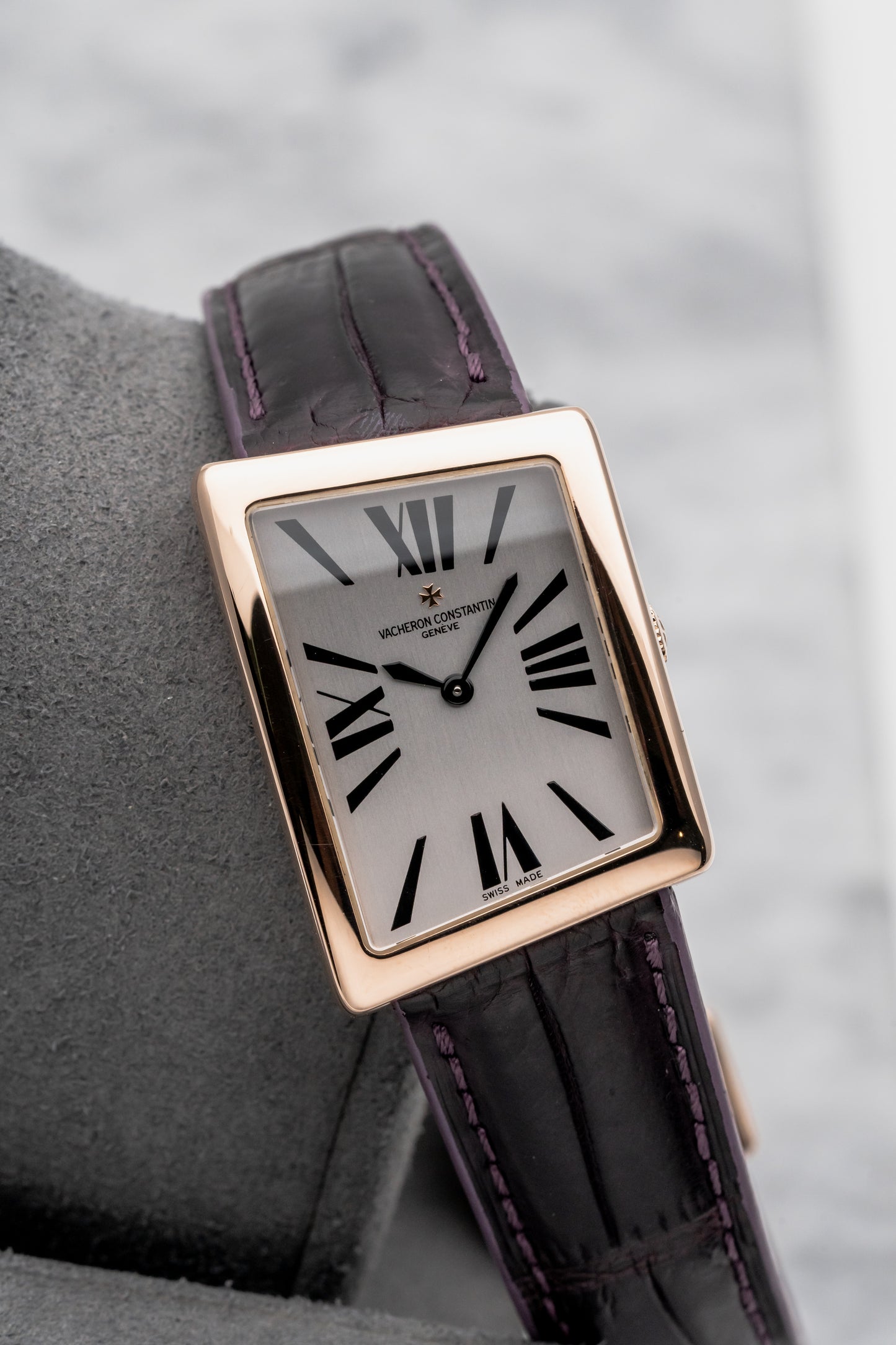 Vacheron Constantin 1972 Asymmetrical 37010R Silver Dial