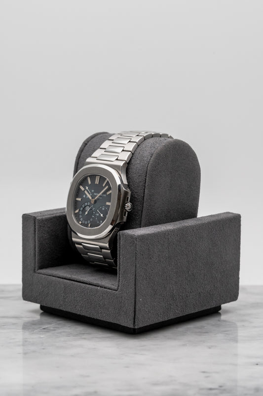 Patek Philippe Nautilus Moonphase Calendar 3712/1A Blue/Grey Dial