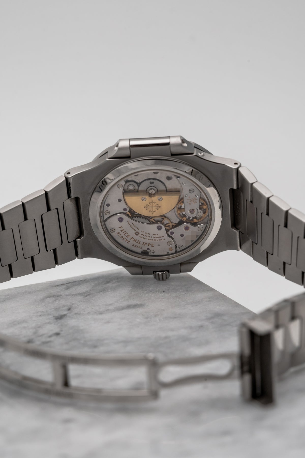 Patek Philippe Nautilus Moonphase Calendar 3712/1A Blue/Grey Dial
