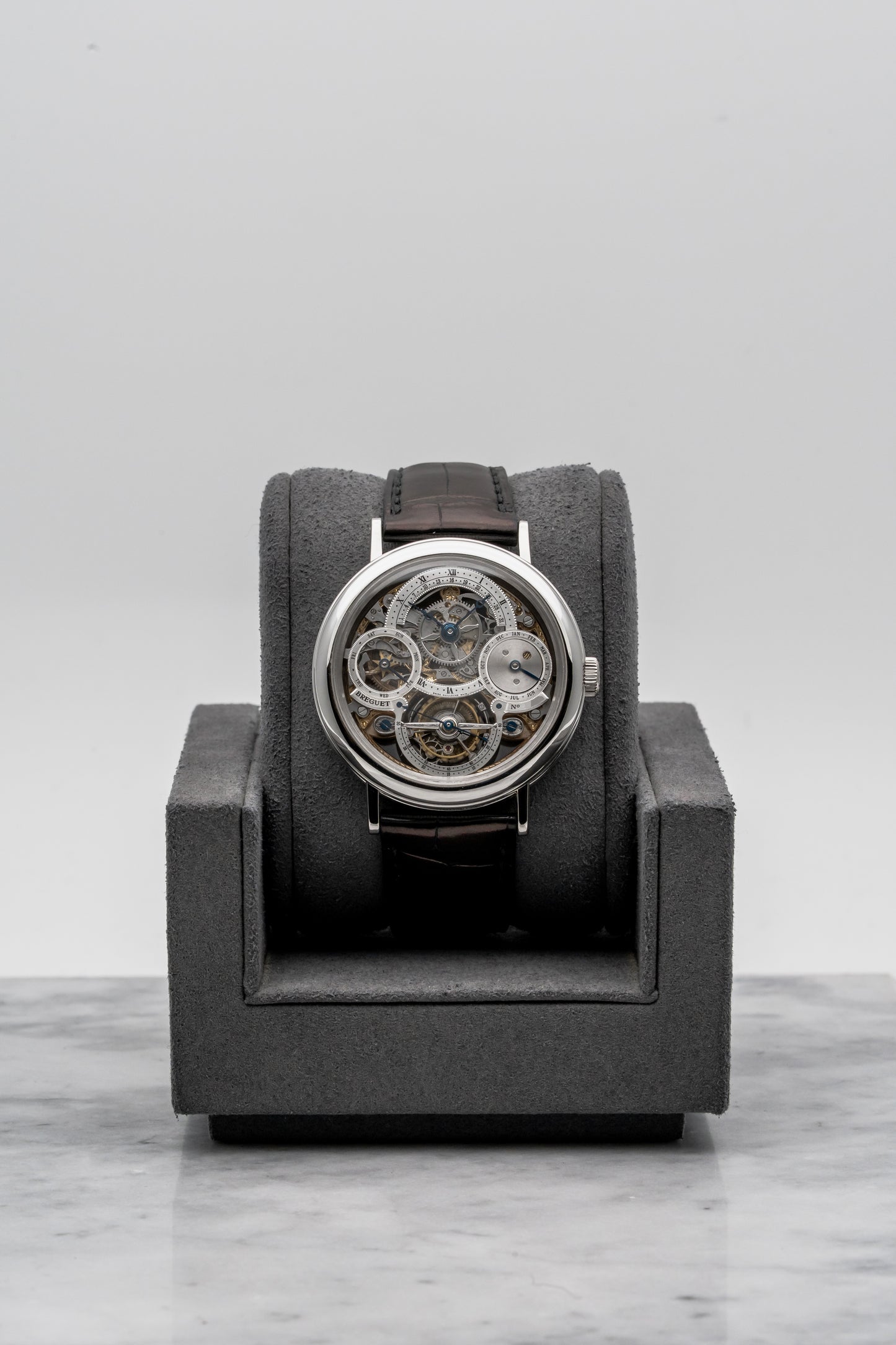 Breguet Classique 3755PR Tourbillon Perpetual Calendar Skeleton, Skeleton Dial