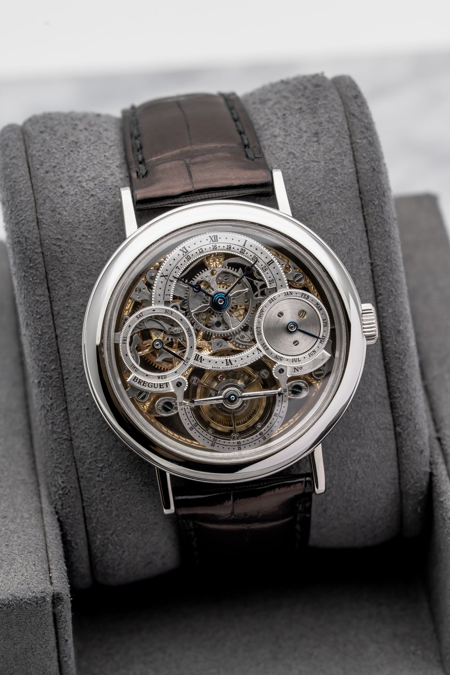 Breguet Classique 3755PR Tourbillon Perpetual Calendar Skeleton, Skeleton Dial