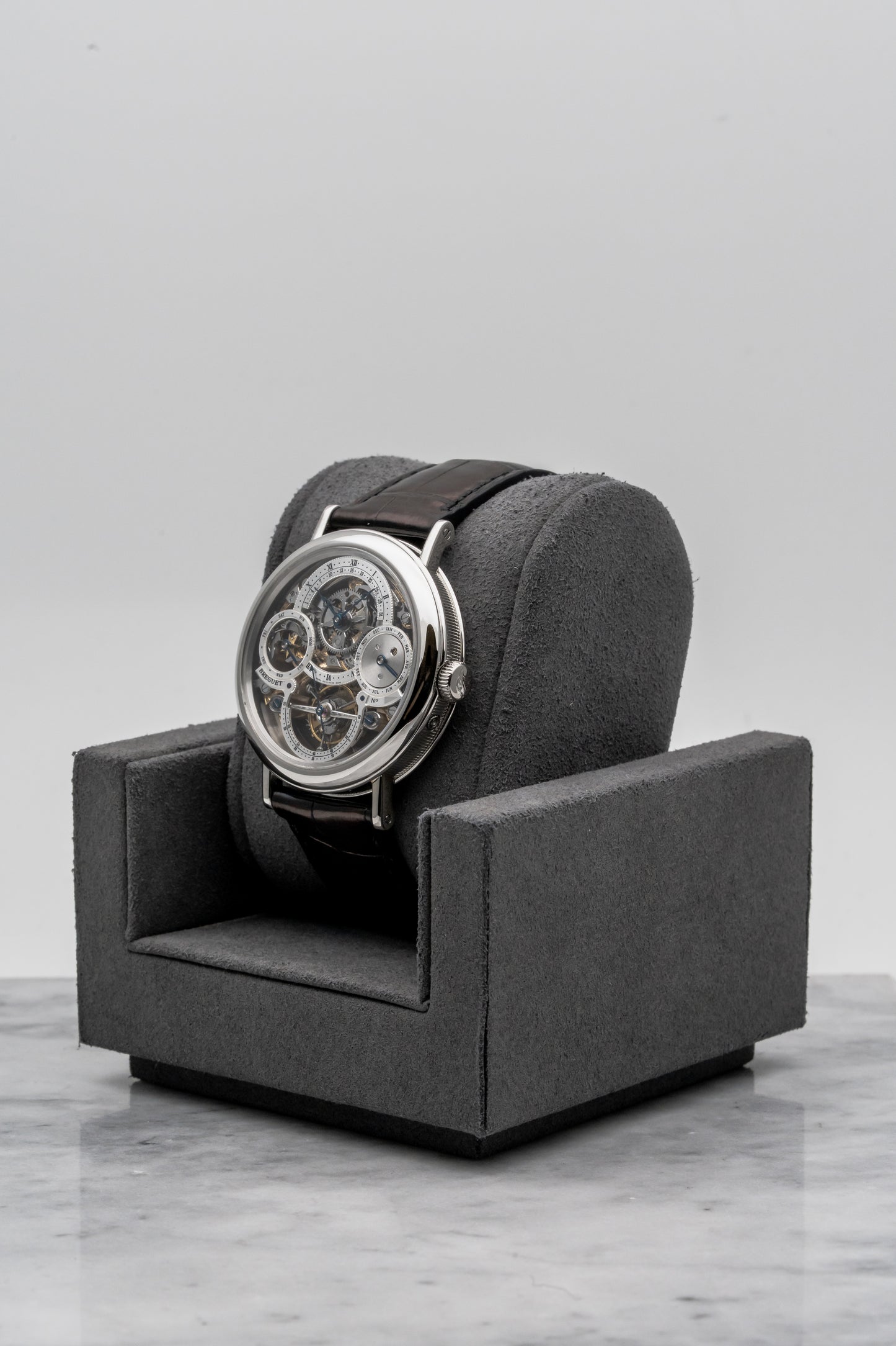 Breguet Classique 3755PR Tourbillon Perpetual Calendar Skeleton, Skeleton Dial