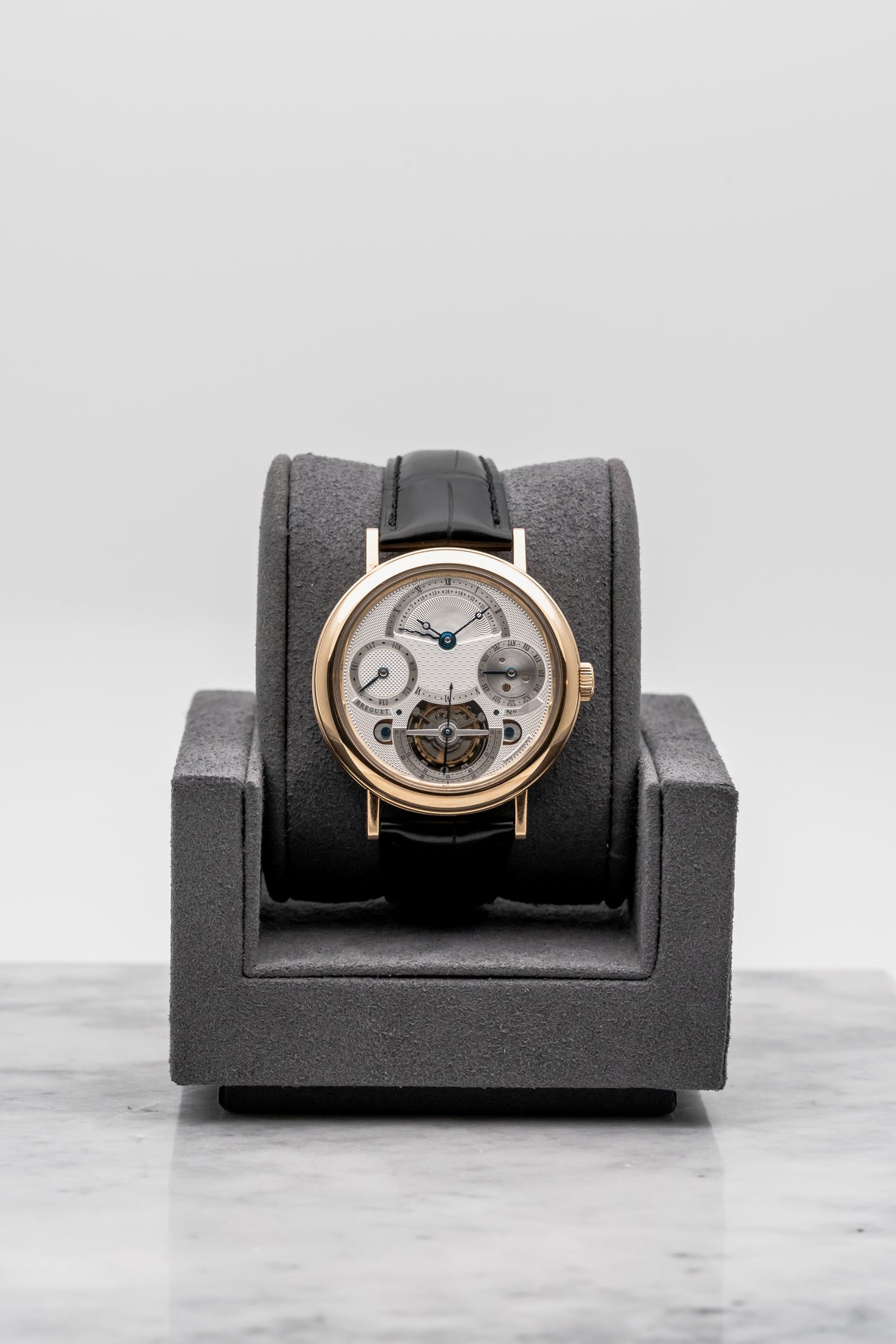 Breguet Classique Tourbillon Perpetual Calendar 3757BA Silver Dial