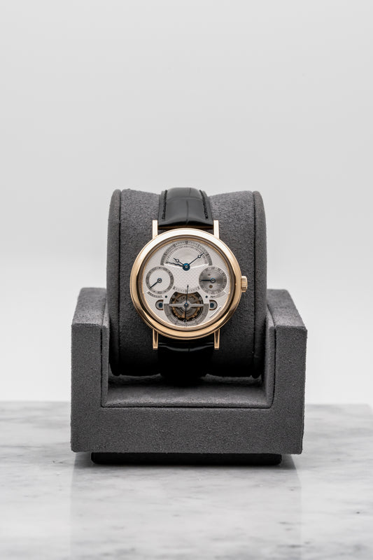 Breguet Classique Tourbillon Perpetual Calendar 3757BA Silver Dial