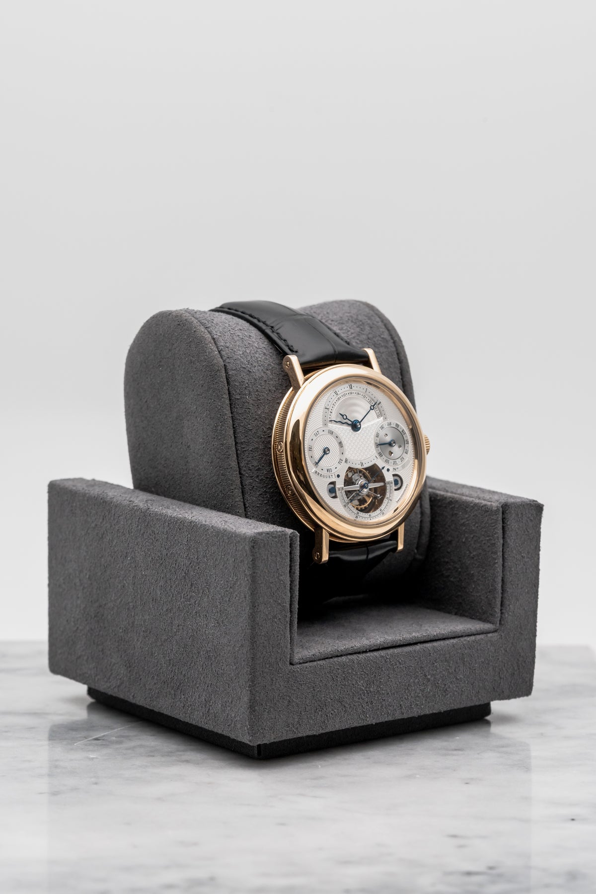 Breguet Classique Tourbillon Perpetual Calendar 3757BA Silver Dial